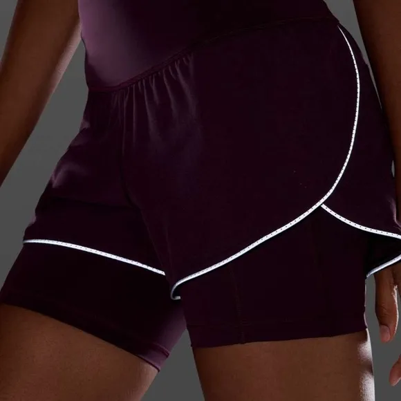 Lululemon Fast and Free 2 In 1 Short Elite