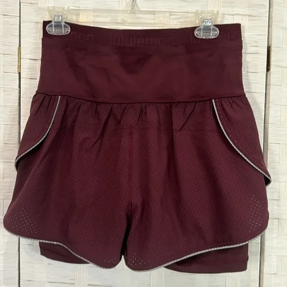 Lululemon Fast and Free 2 In 1 Short Elite
