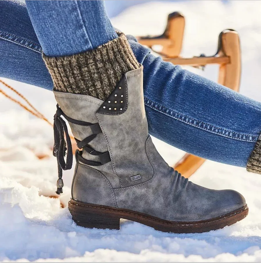 Madani | Winter Lace-Up Boots