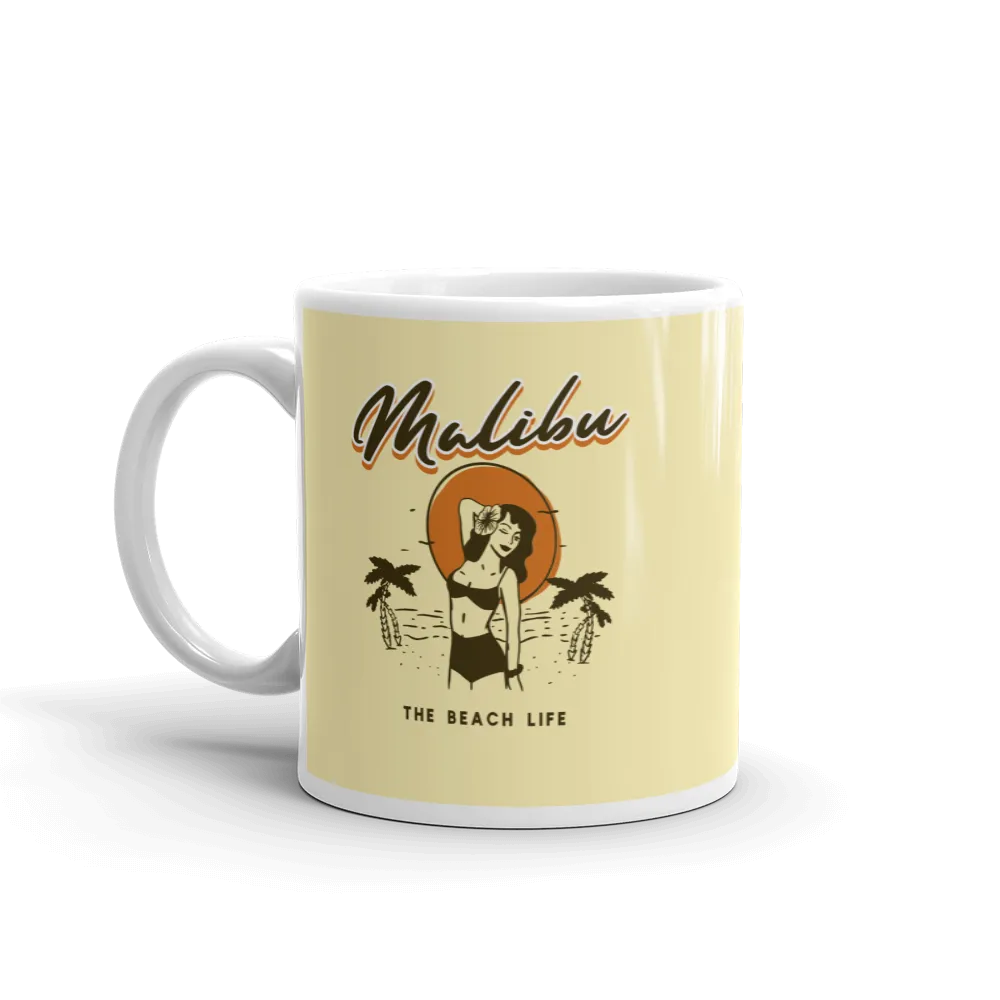 MALIBU BEACH LIFE Mug