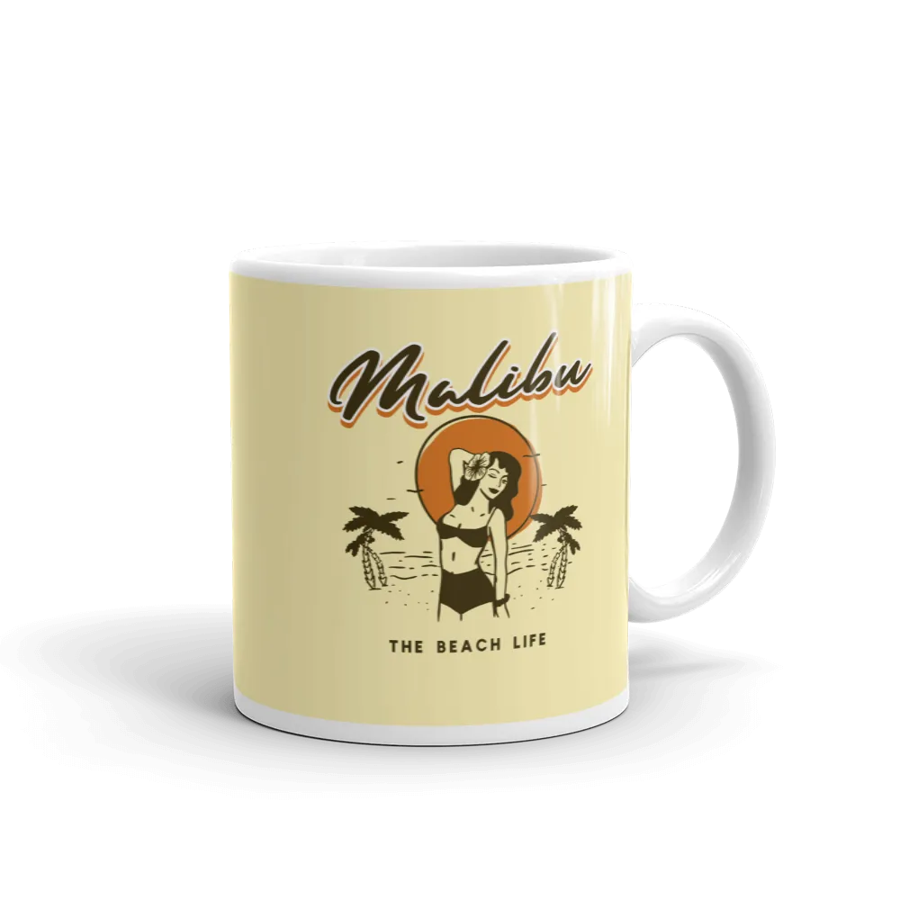 MALIBU BEACH LIFE Mug