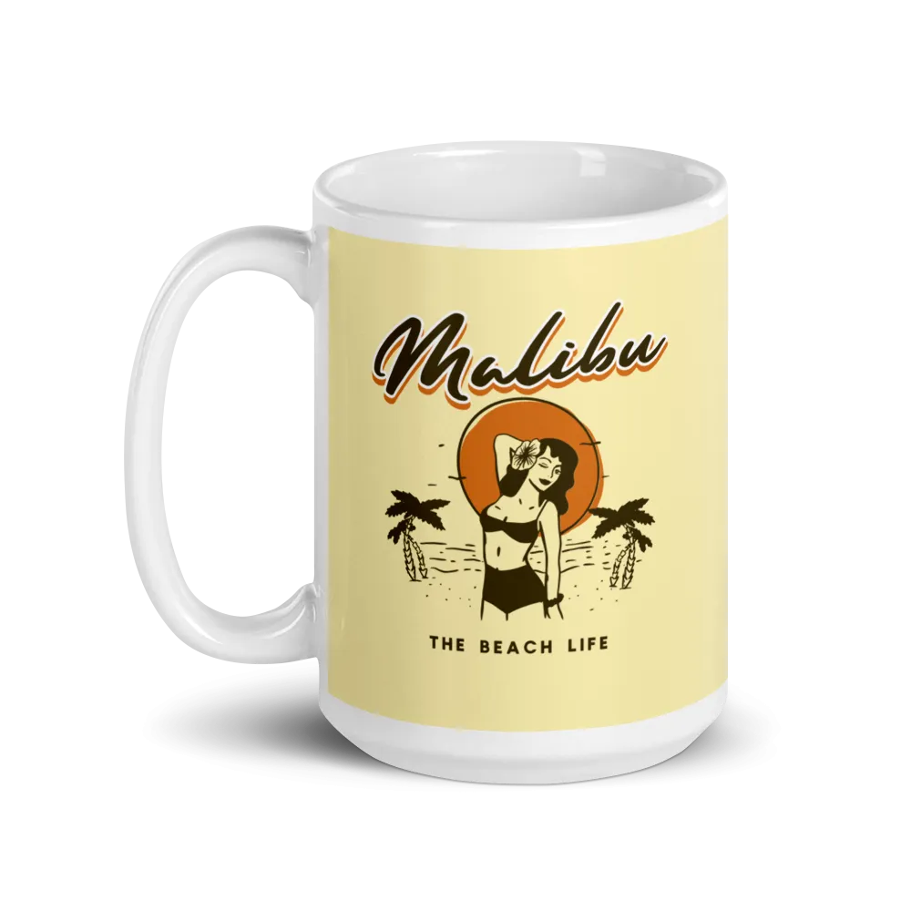 MALIBU BEACH LIFE Mug