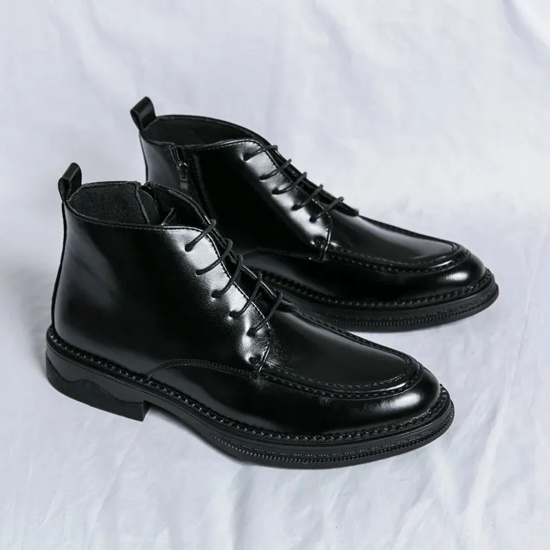 Matteo Genuine Leather Boots