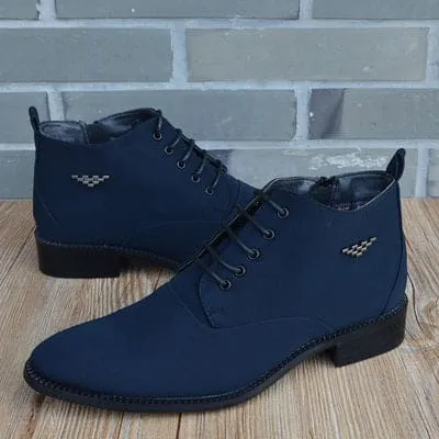 Men's Business Leather Boots