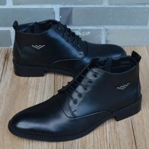 Men's Business Leather Boots