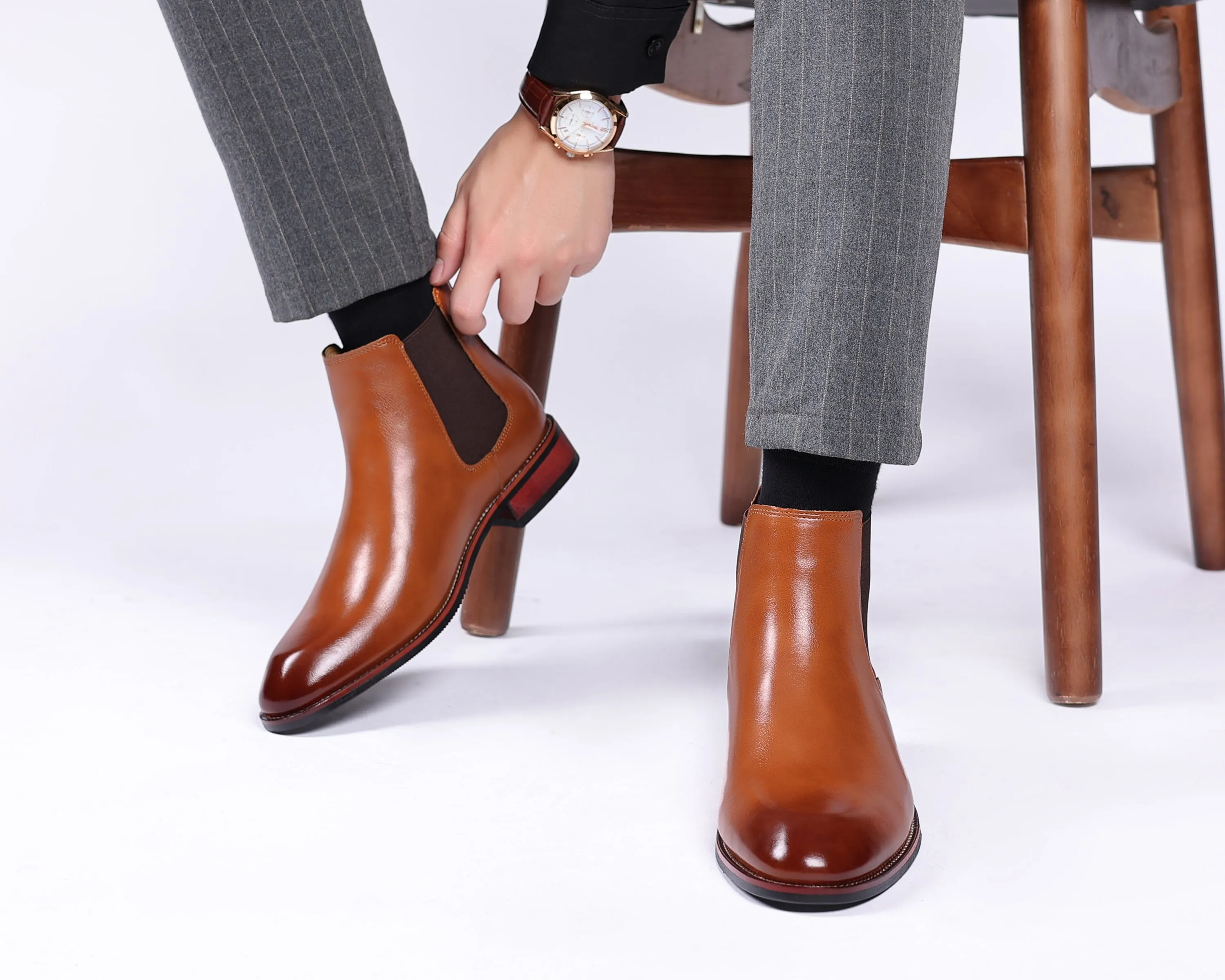 Men's Formal Dress Chelsea Boots