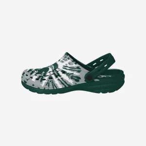Michigan State Spartans Tie-Dye Clog With Strap