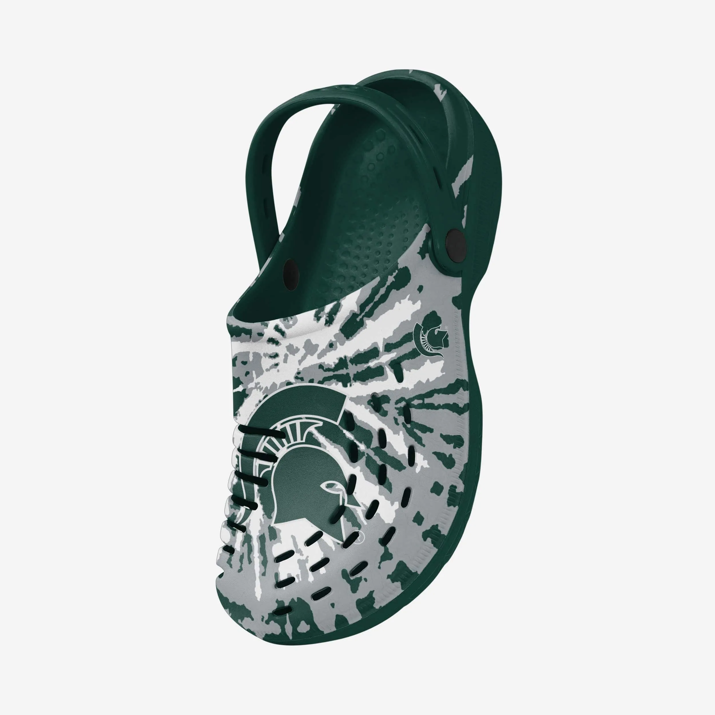 Michigan State Spartans Tie-Dye Clog With Strap
