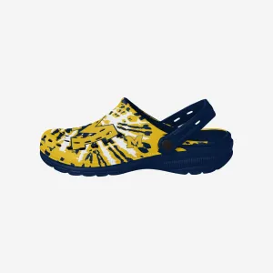 Michigan Wolverines Tie-Dye Clog With Strap