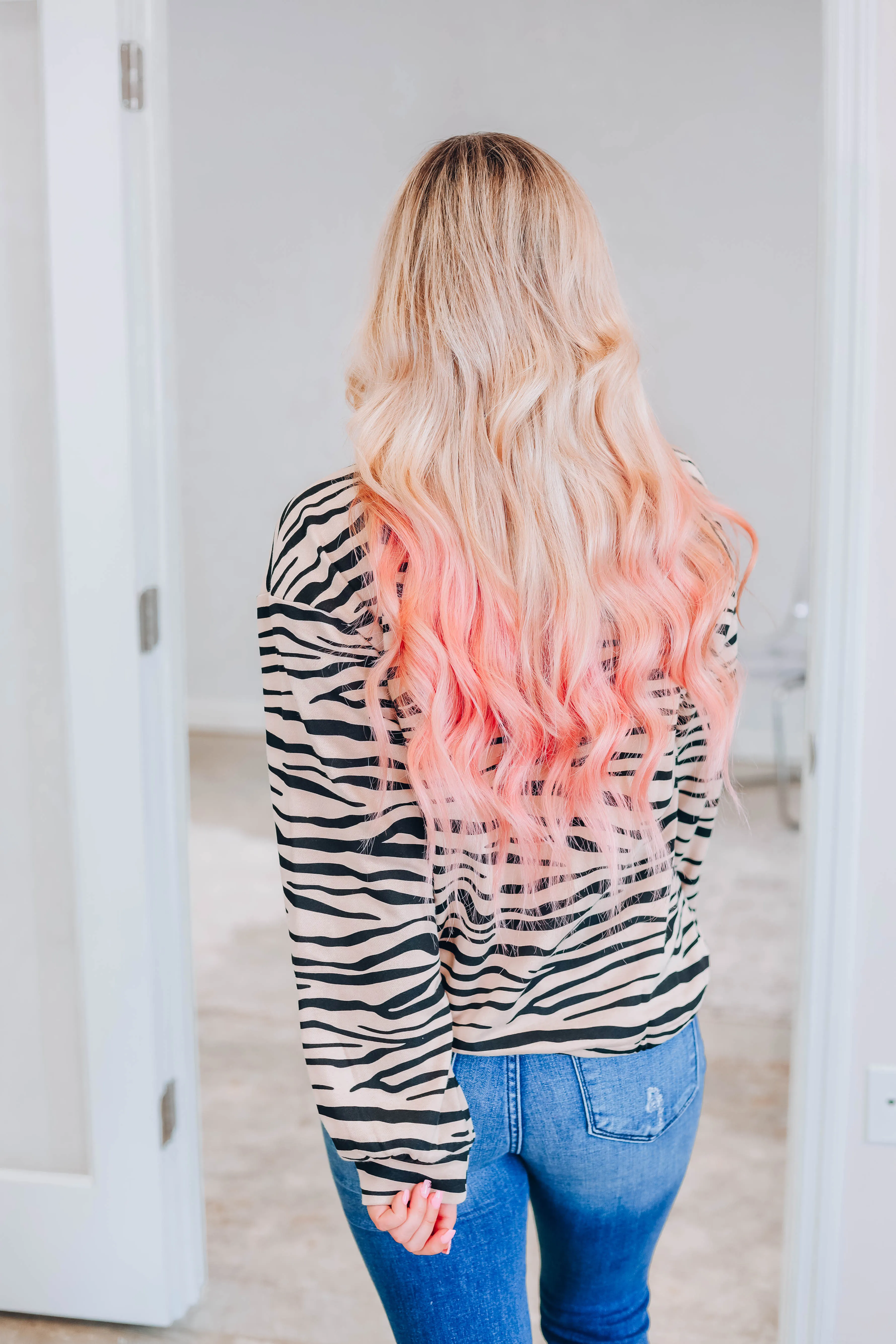 Might Be You Zebra Pullover