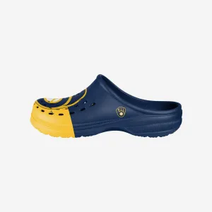 Milwaukee Brewers Mens Colorblock Big Logo Clog