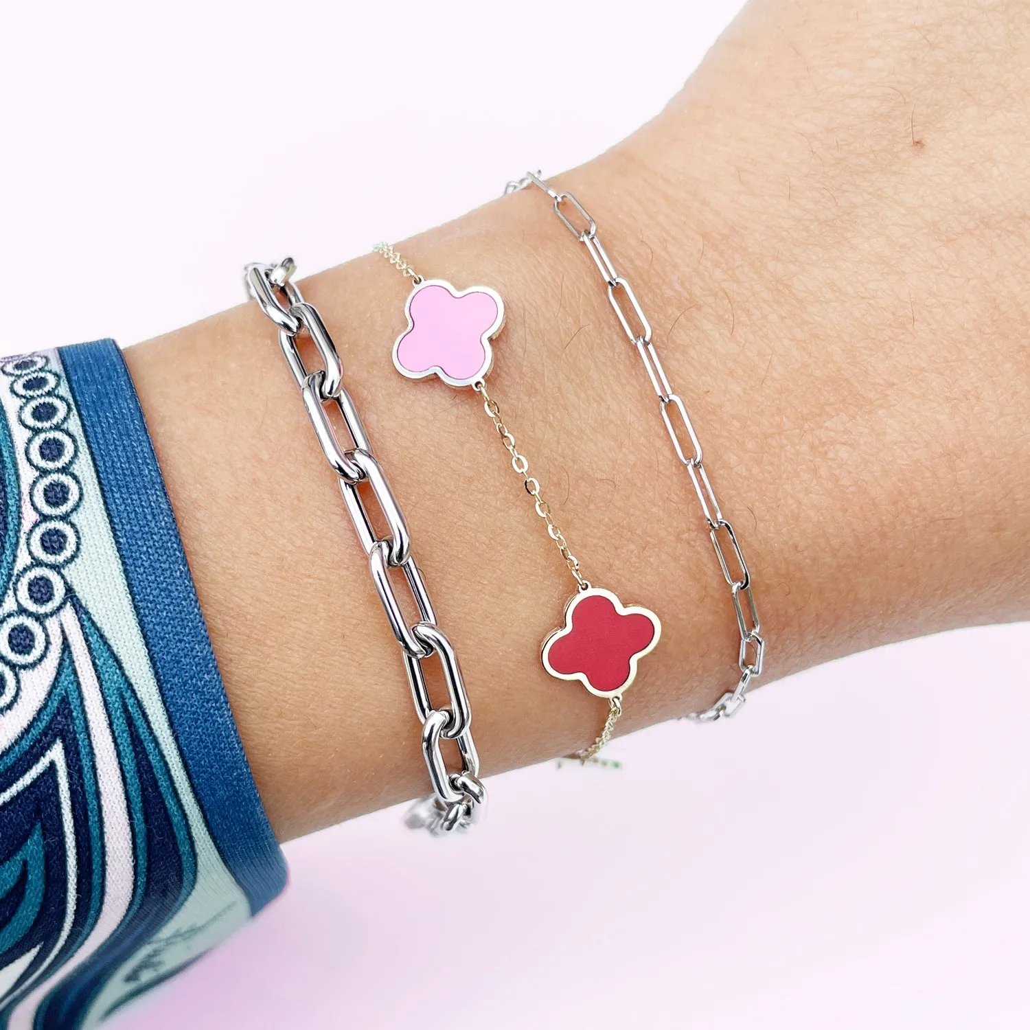 Mini Paperclip Bracelet