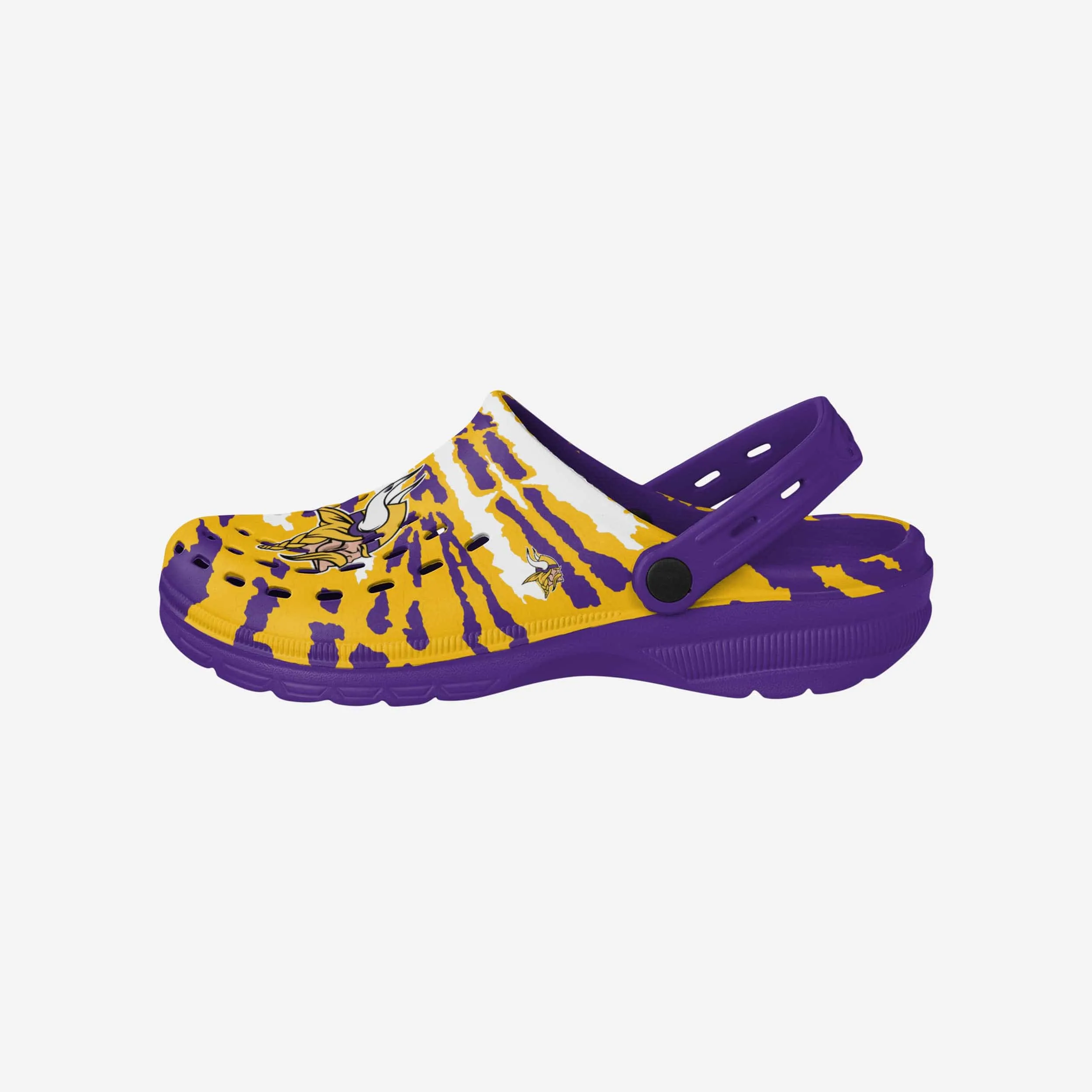 Minnesota Vikings Tie-Dye Clog With Strap
