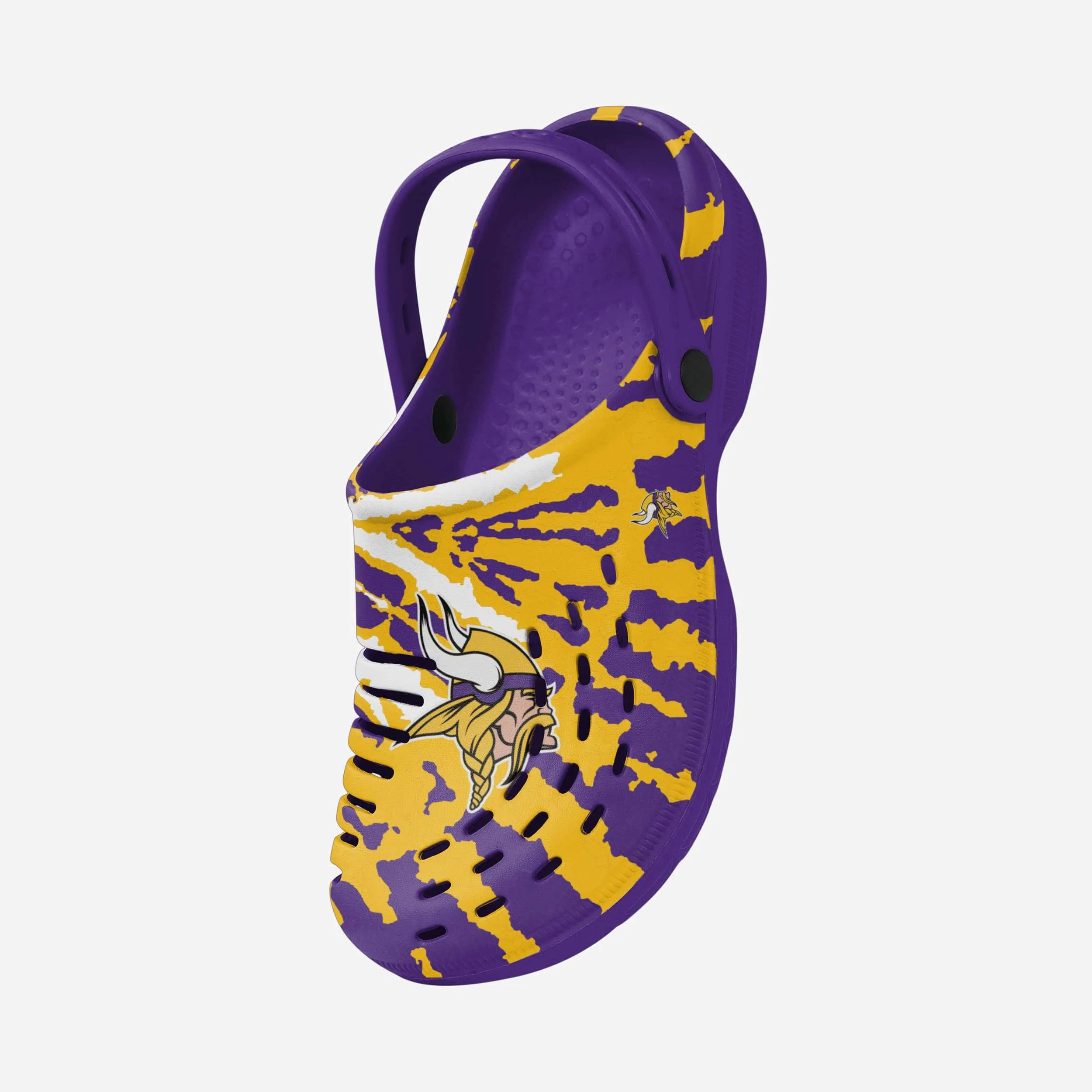 Minnesota Vikings Tie-Dye Clog With Strap