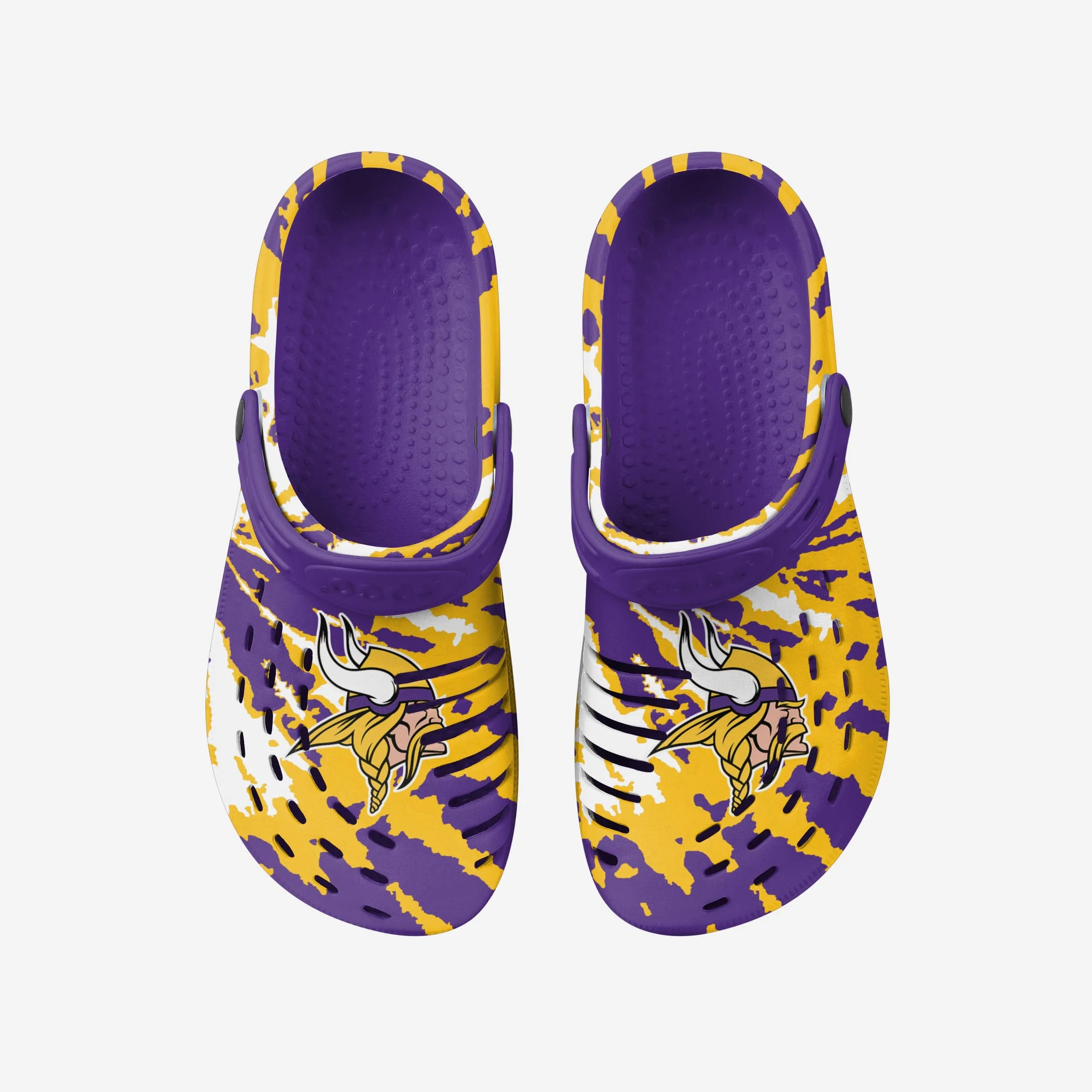 Minnesota Vikings Tie-Dye Clog With Strap