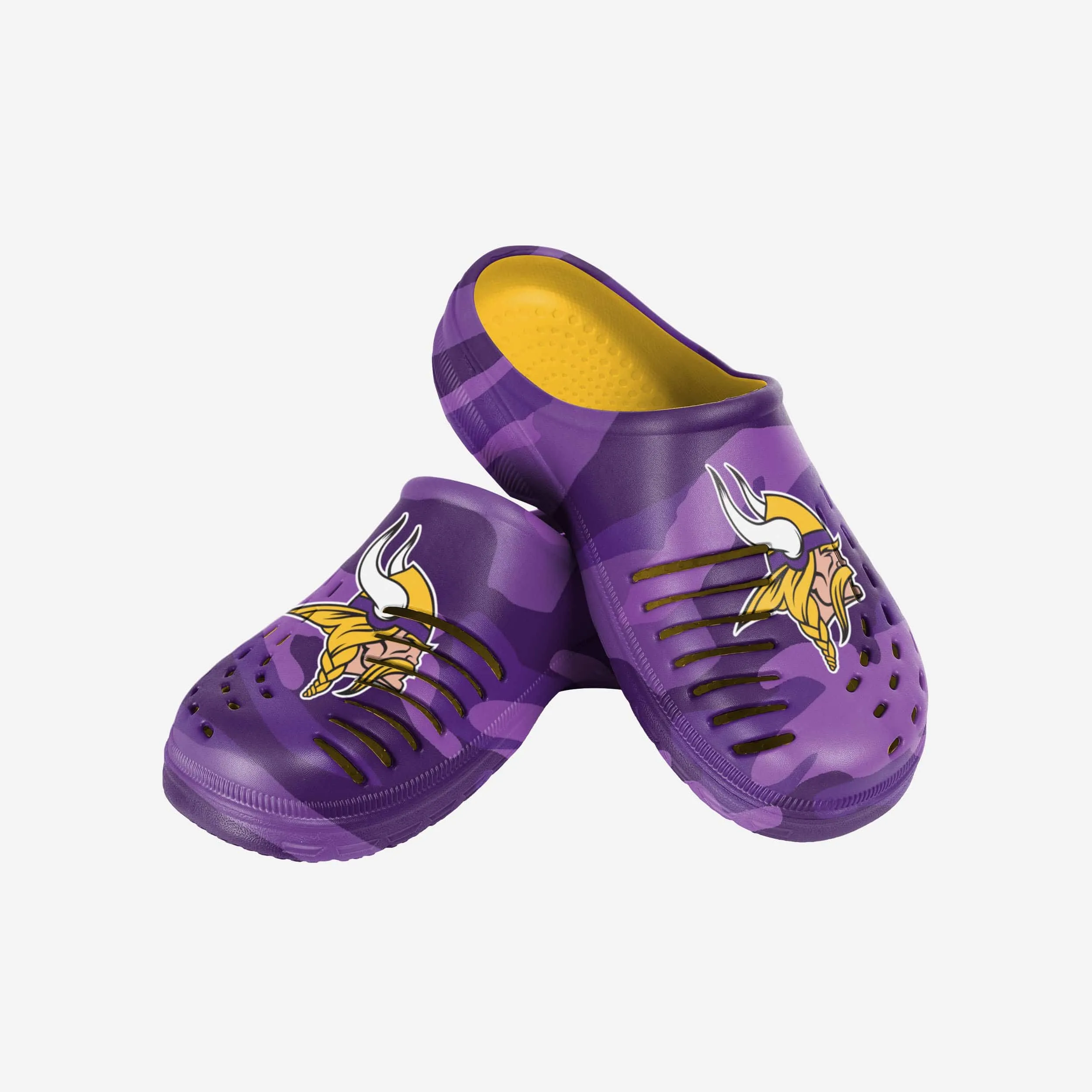 Minnesota Vikings Tonal Camo Clog