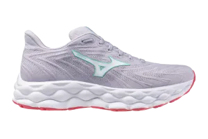 Mizuno Wave Sky 8 (B Width) - Thistle/White/Camellia Rose (Womens)