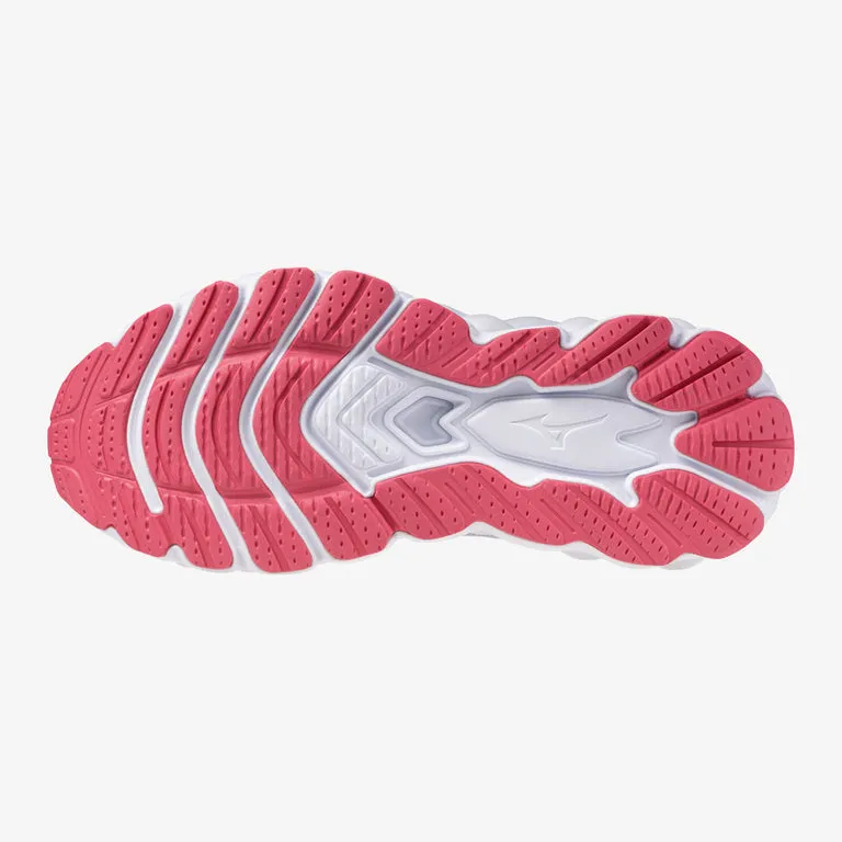 Mizuno Wave Sky 8 (B Width) - Thistle/White/Camellia Rose (Womens)