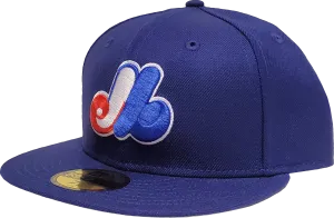 Montreal Expos Cooperstown Authentic Fitted Royal