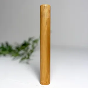 Natural Bamboo Toothbrush Case