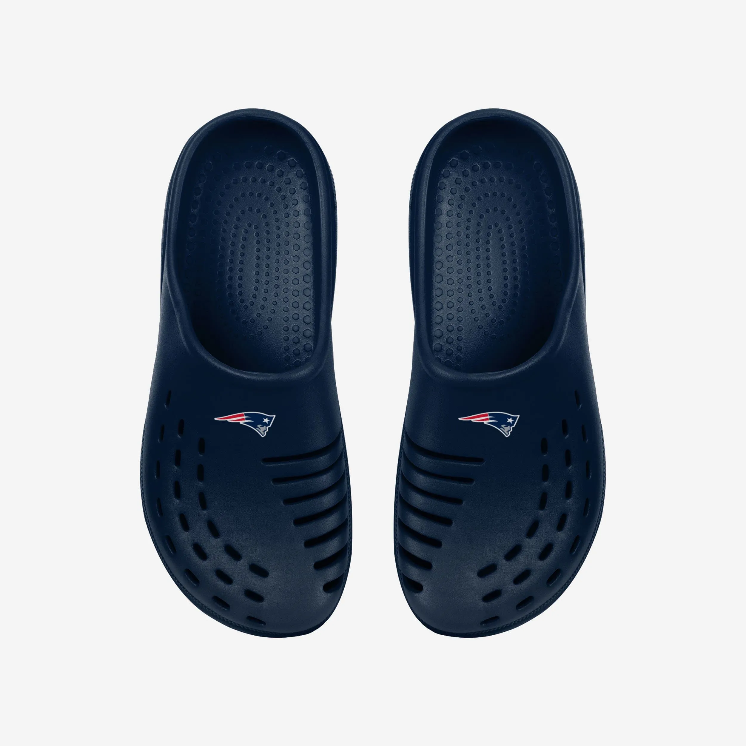 New England Patriots Mens Solid Clog