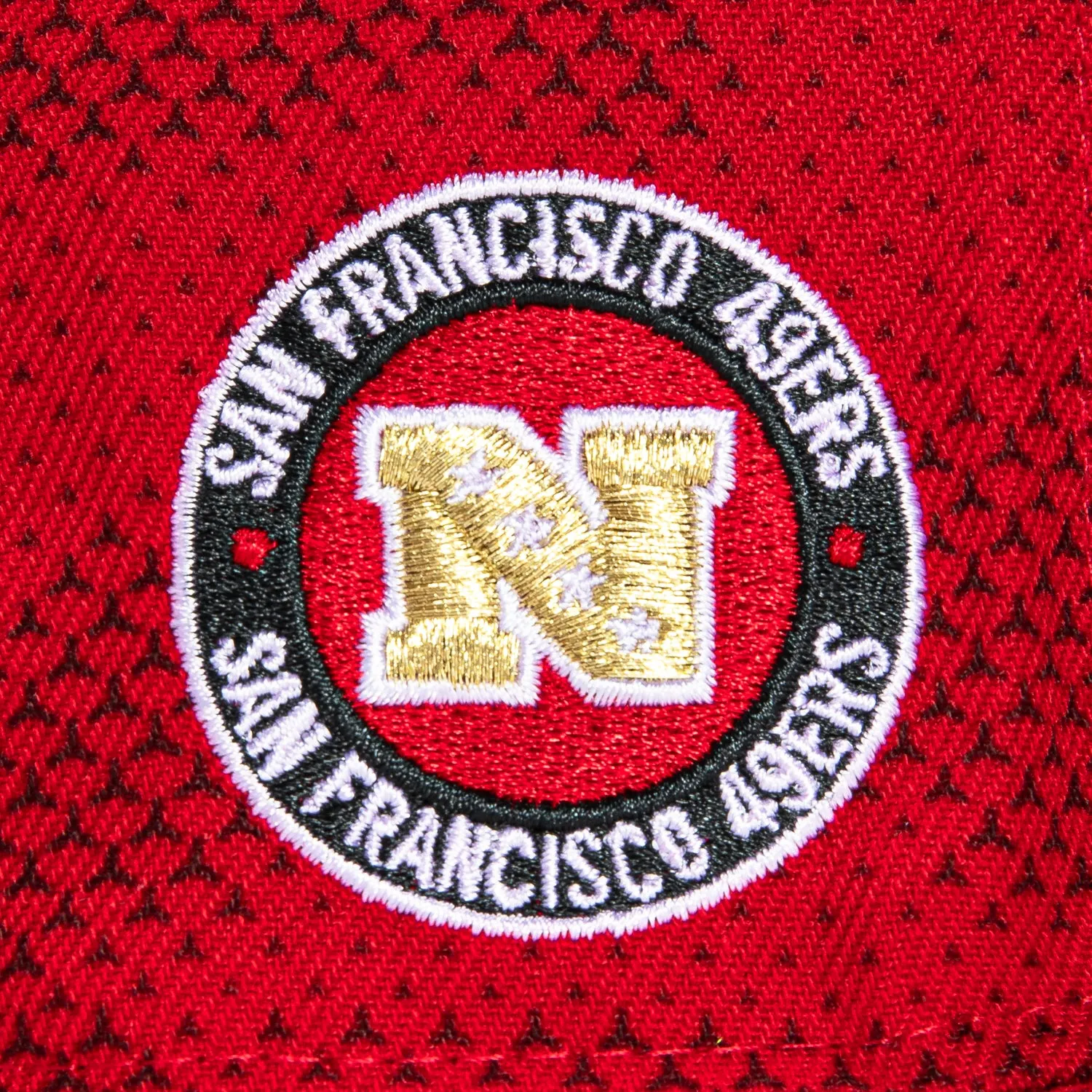 New Era 59Fifty 2024 Sideline San Francisco 49ers National League Patch Hat - Red