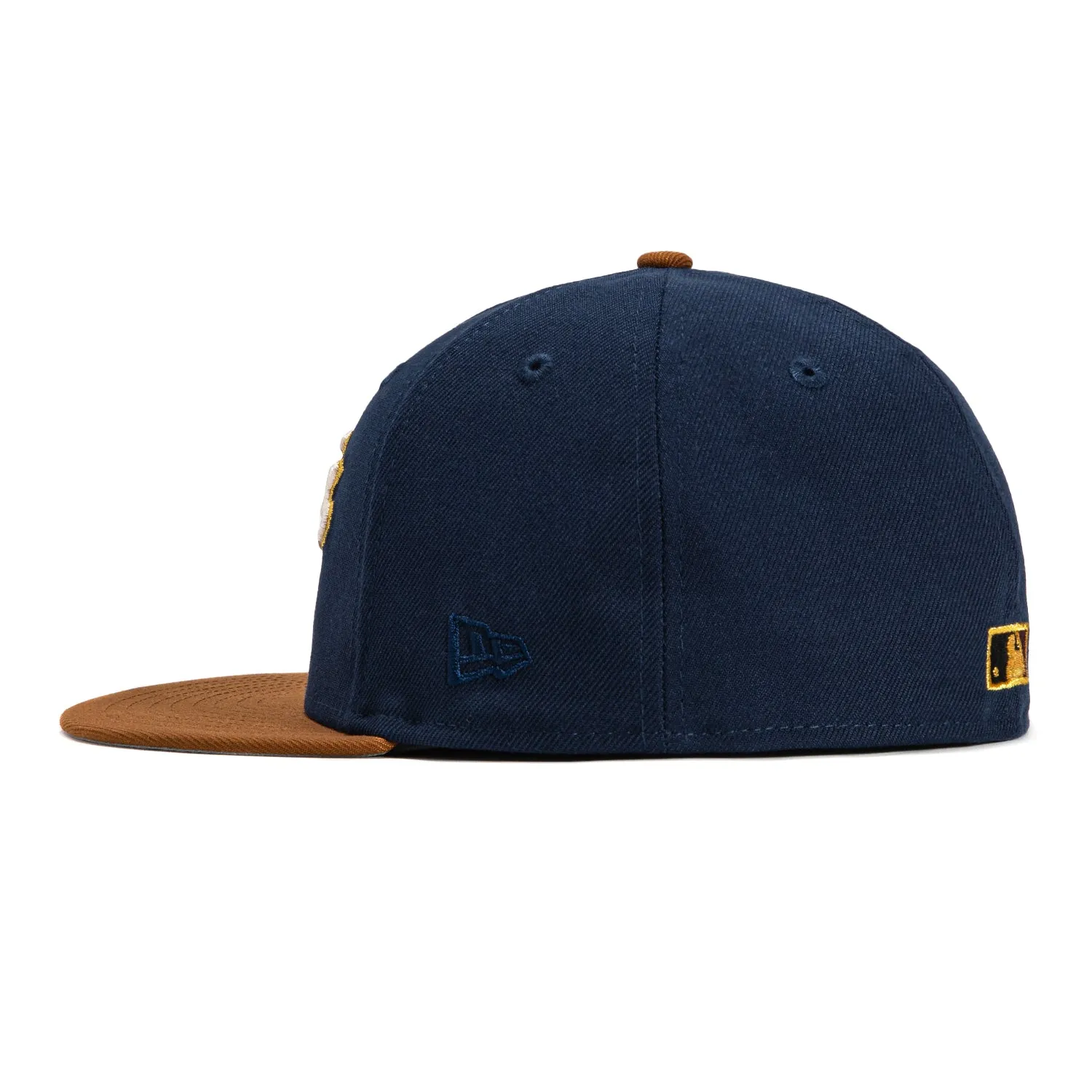 New Era 59Fifty Chicago White Sox All Star Years Patch Script Hat - Navy, Khaki