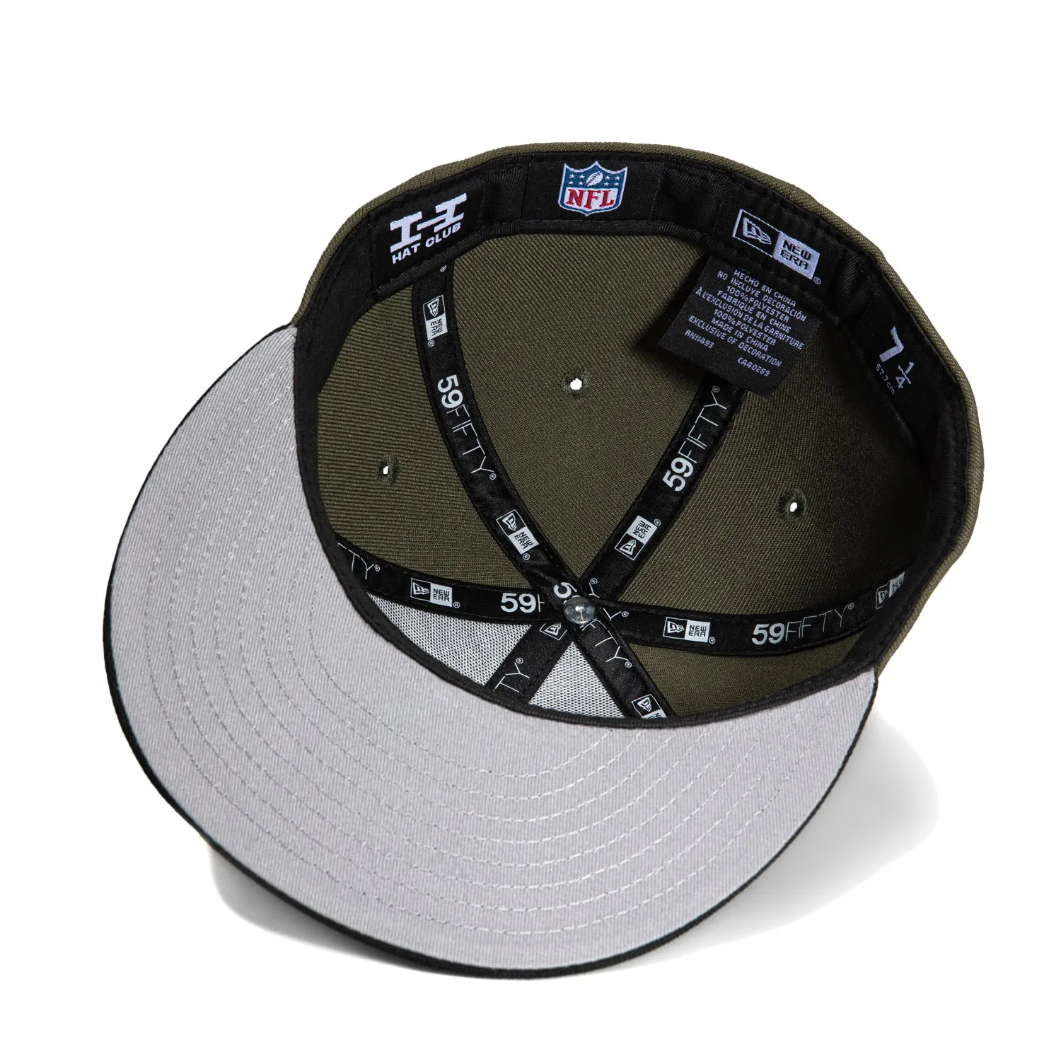 New Era 59Fifty San Francisco 49ers 1995 Super Bowl Patch Hat - Olive, Black