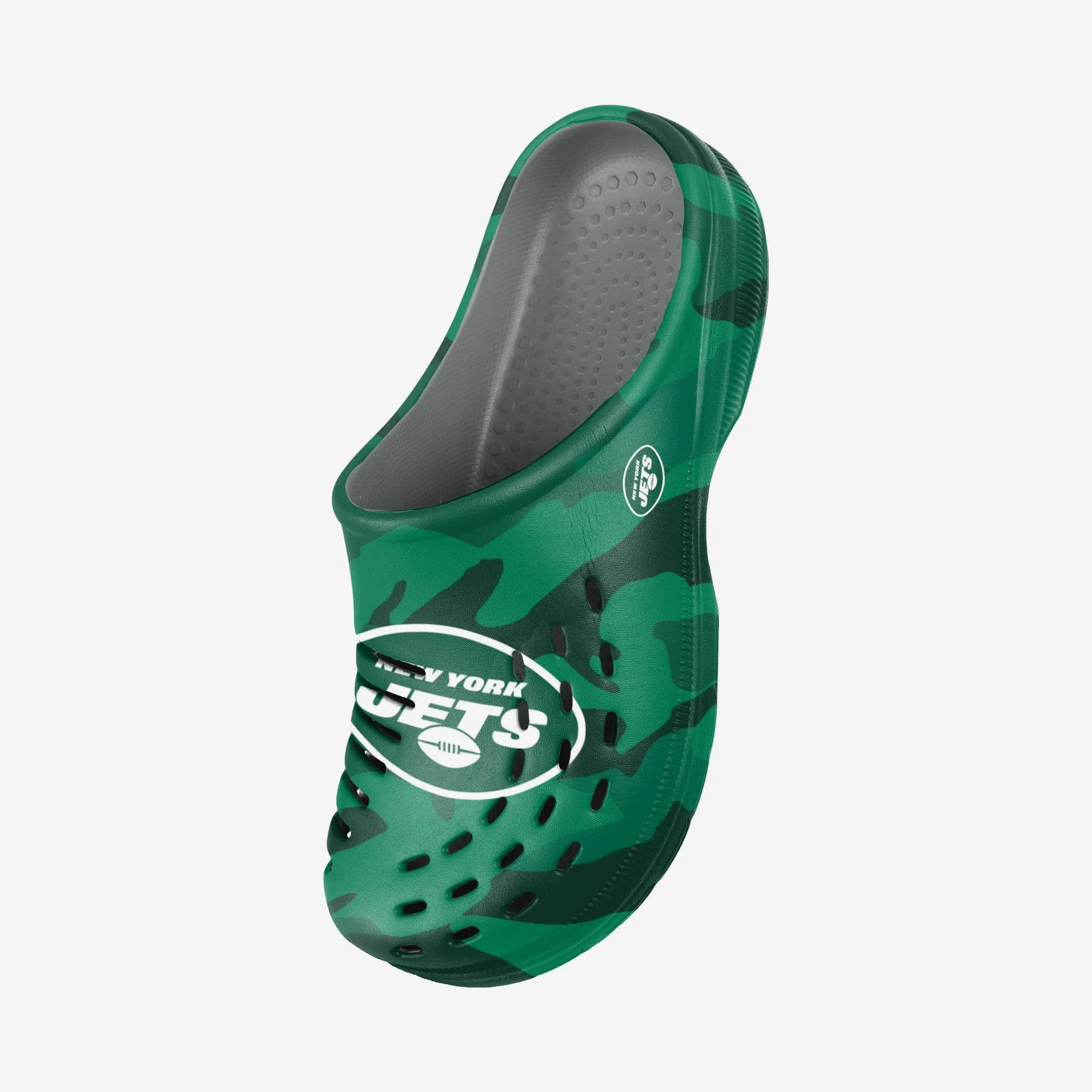 New York Jets Tonal Camo Clog