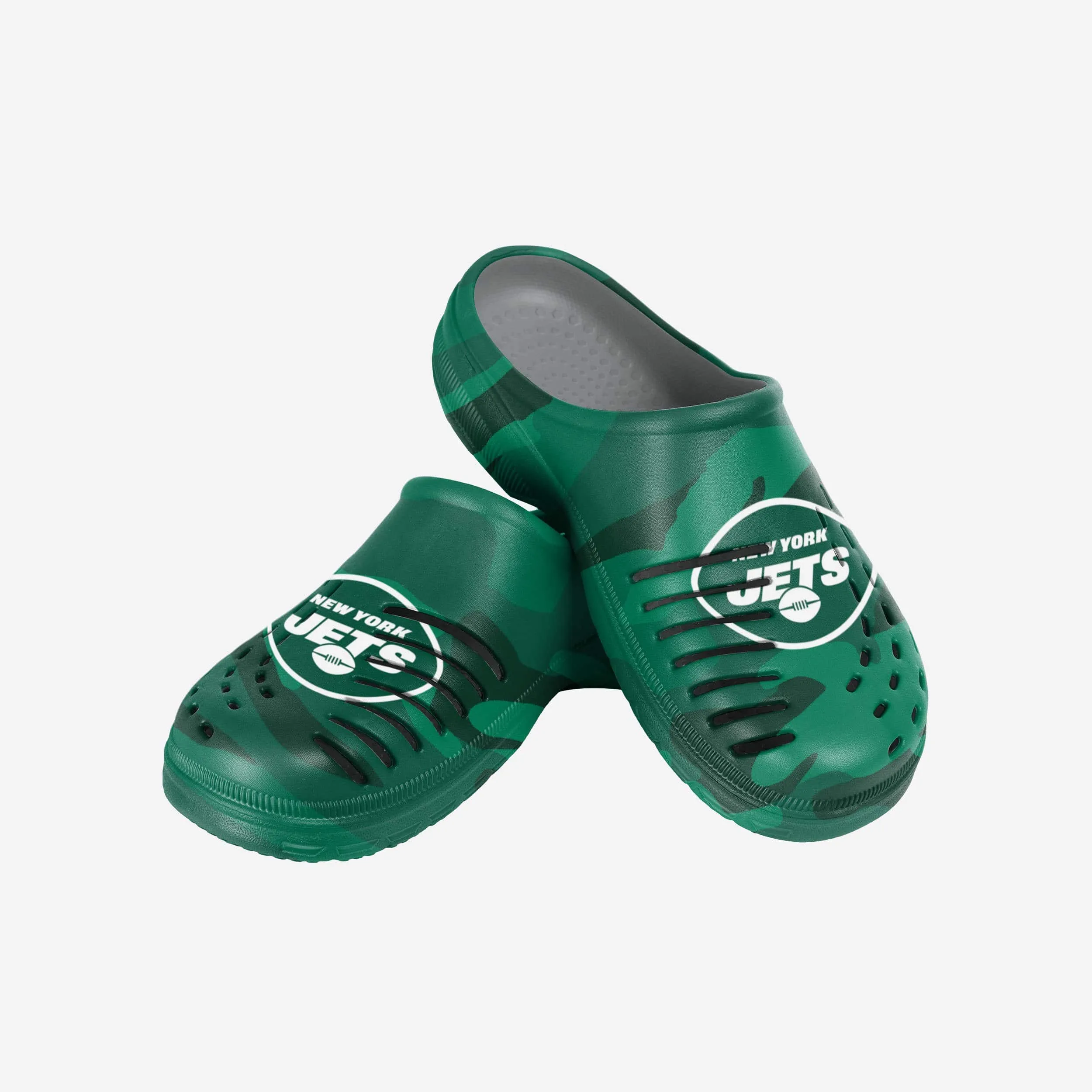 New York Jets Tonal Camo Clog