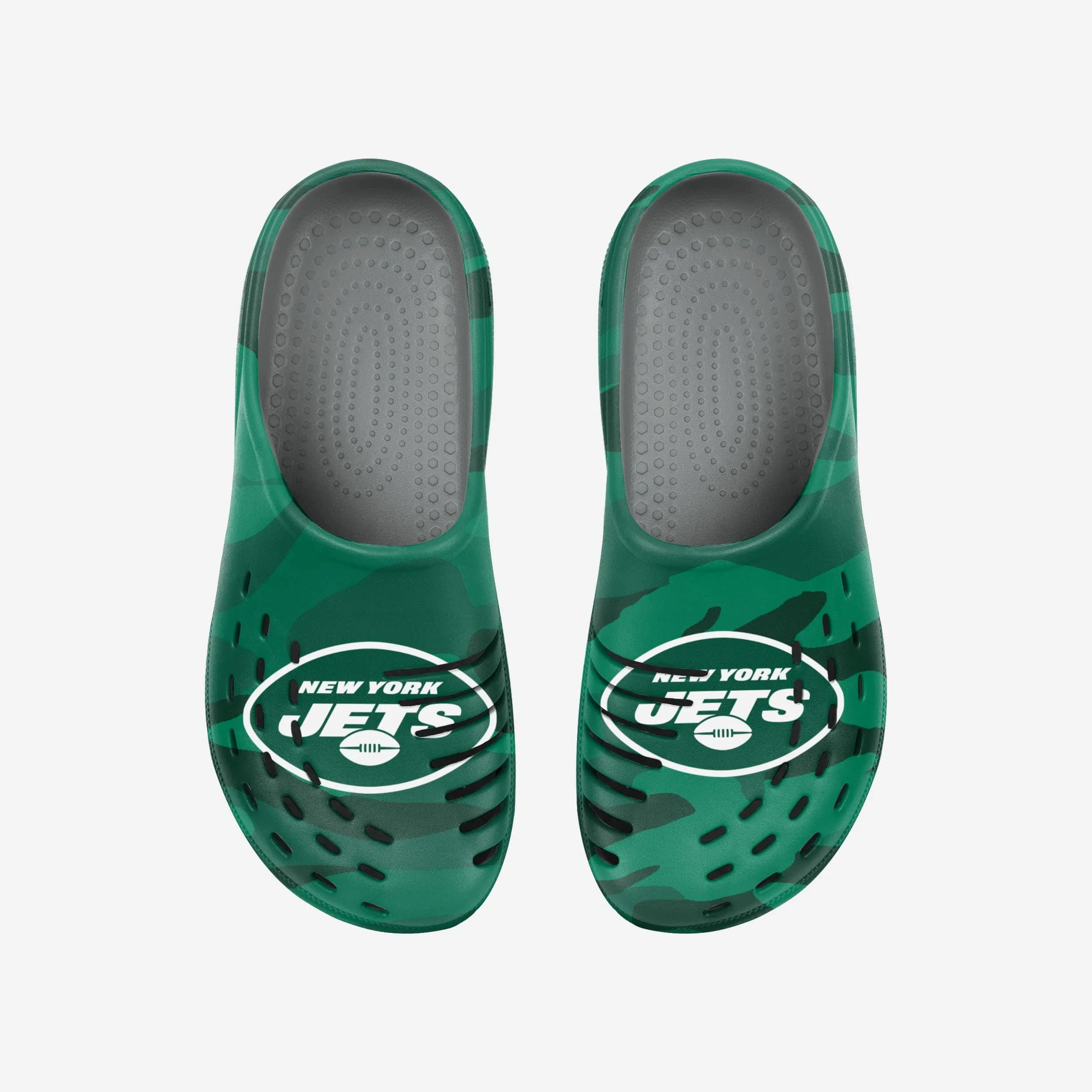 New York Jets Tonal Camo Clog