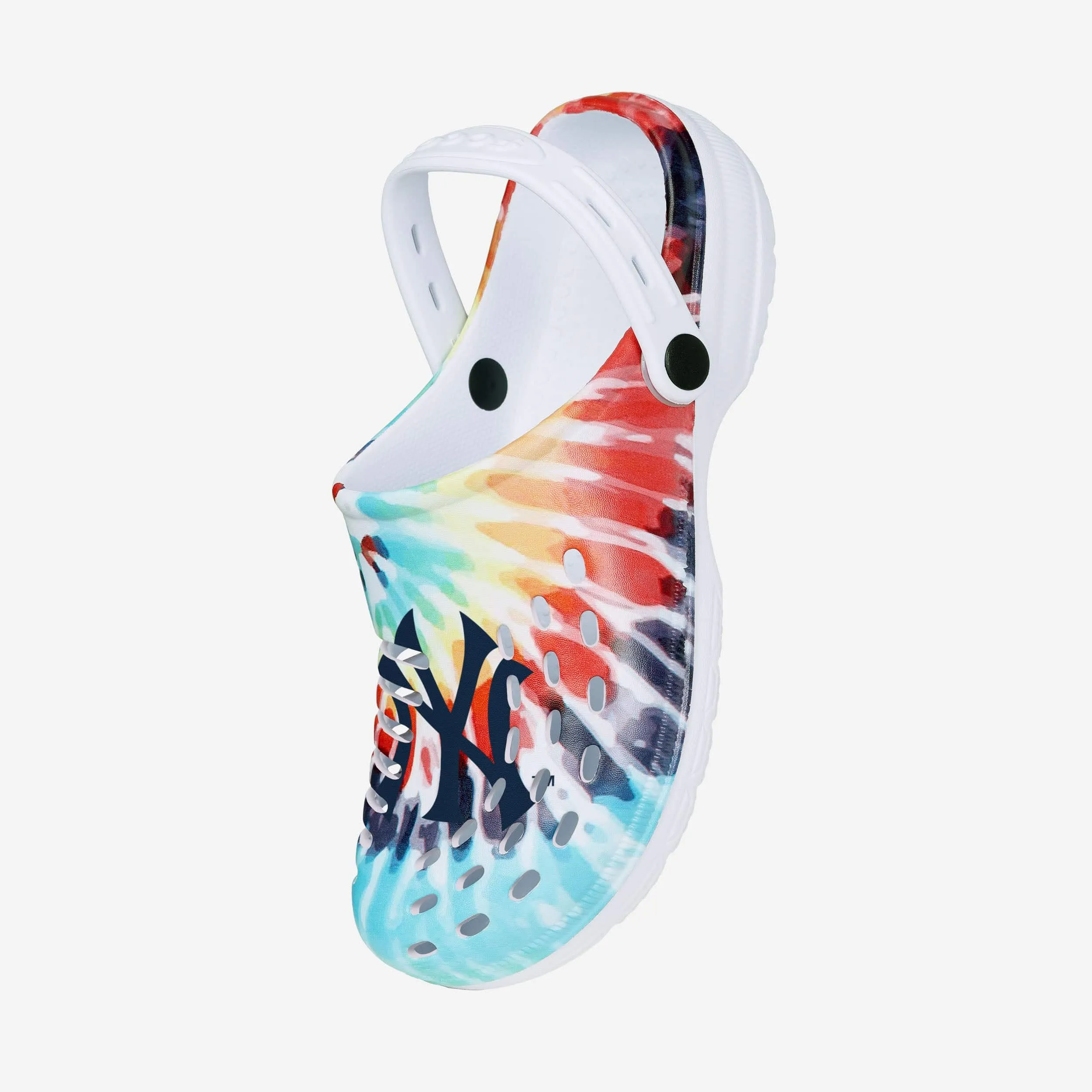 New York Yankees Womens Tie-Dye Clog With Strap