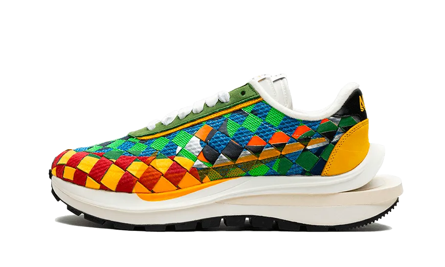Nike Vaporwaffle Woven Sacai Jean Paul Gaultier Green Gusto