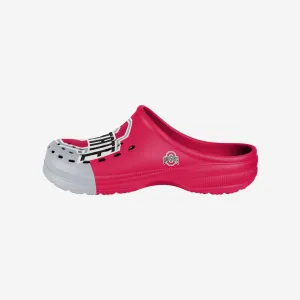 Ohio State Buckeyes Colorblock Big Logo Clog