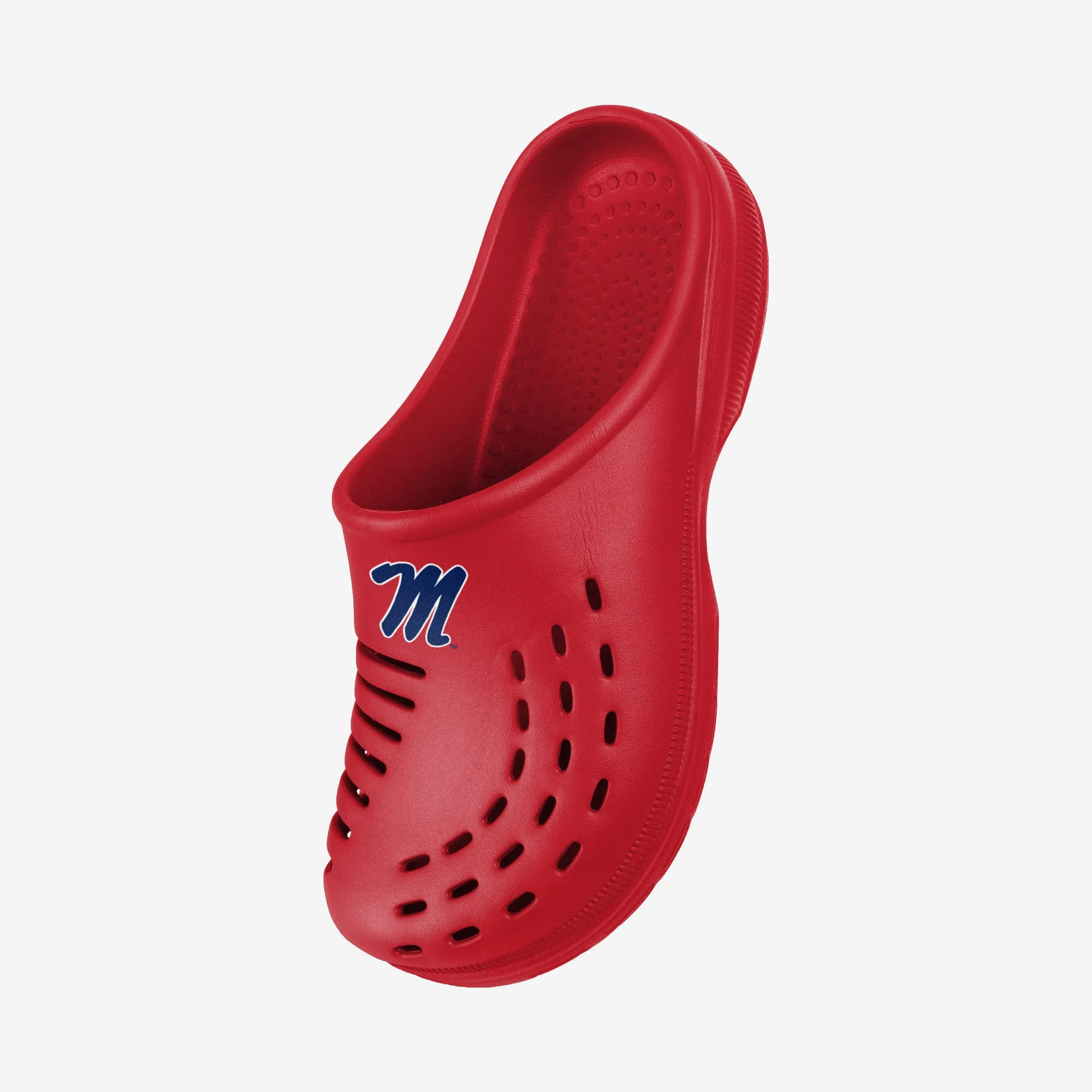 Ole Miss Rebels Mens Solid Clog