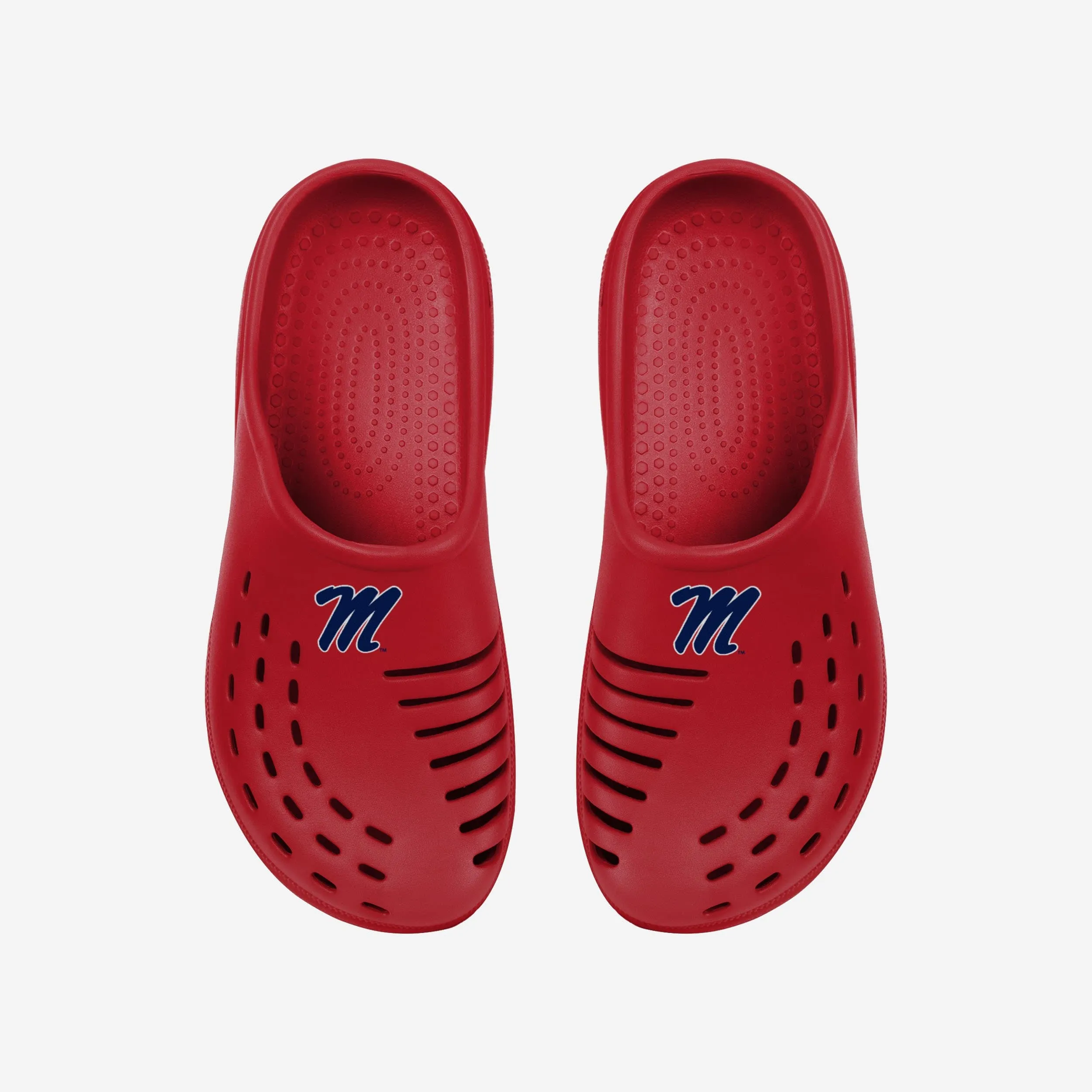 Ole Miss Rebels Mens Solid Clog