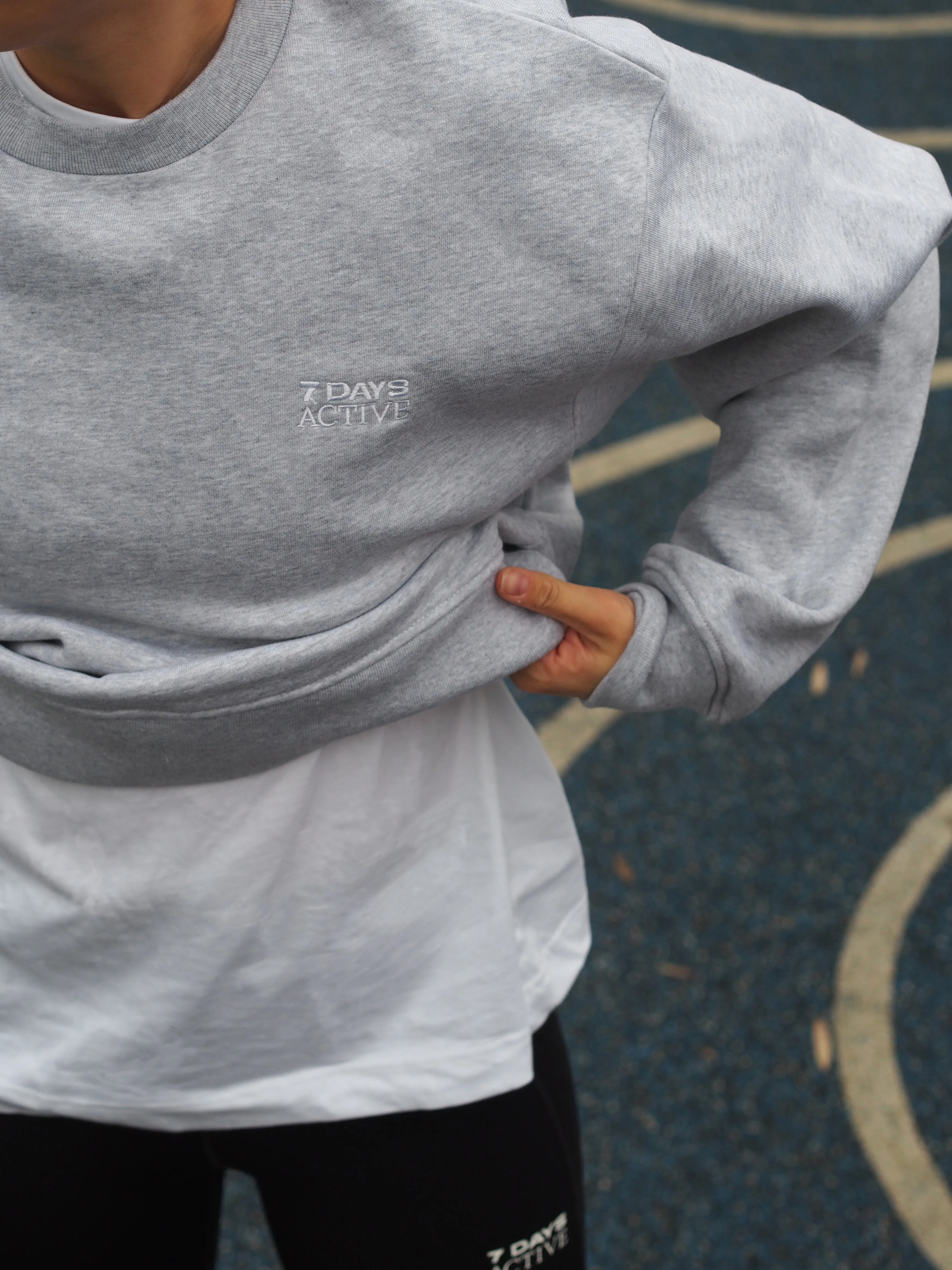 Organic Fitted Crewneck