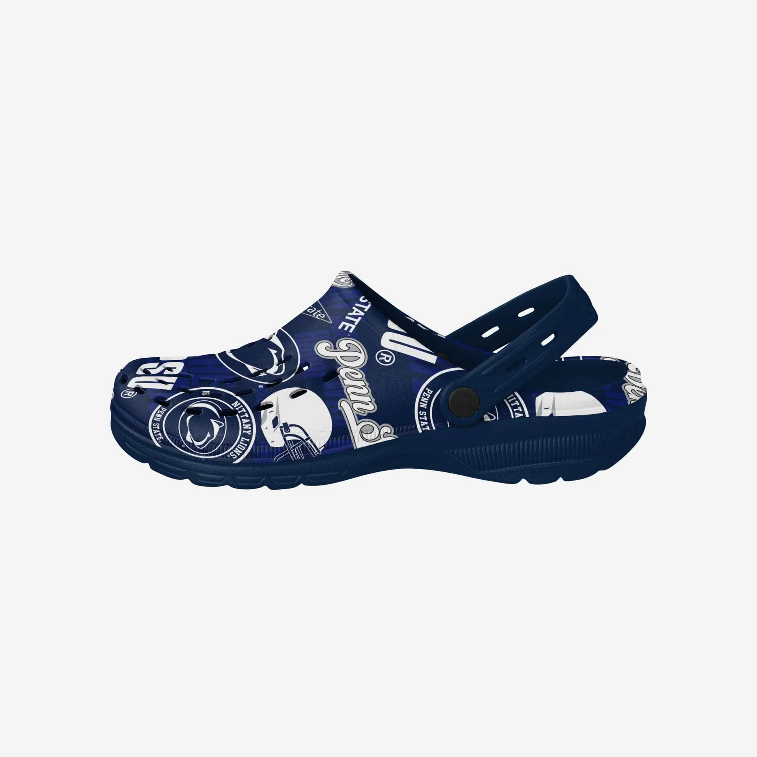 Penn State Nittany Lions Historic Print Clog With Strap
