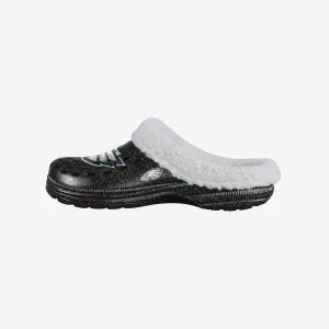 Philadelphia Eagles Womens Sherpa Lined Glitter Clog