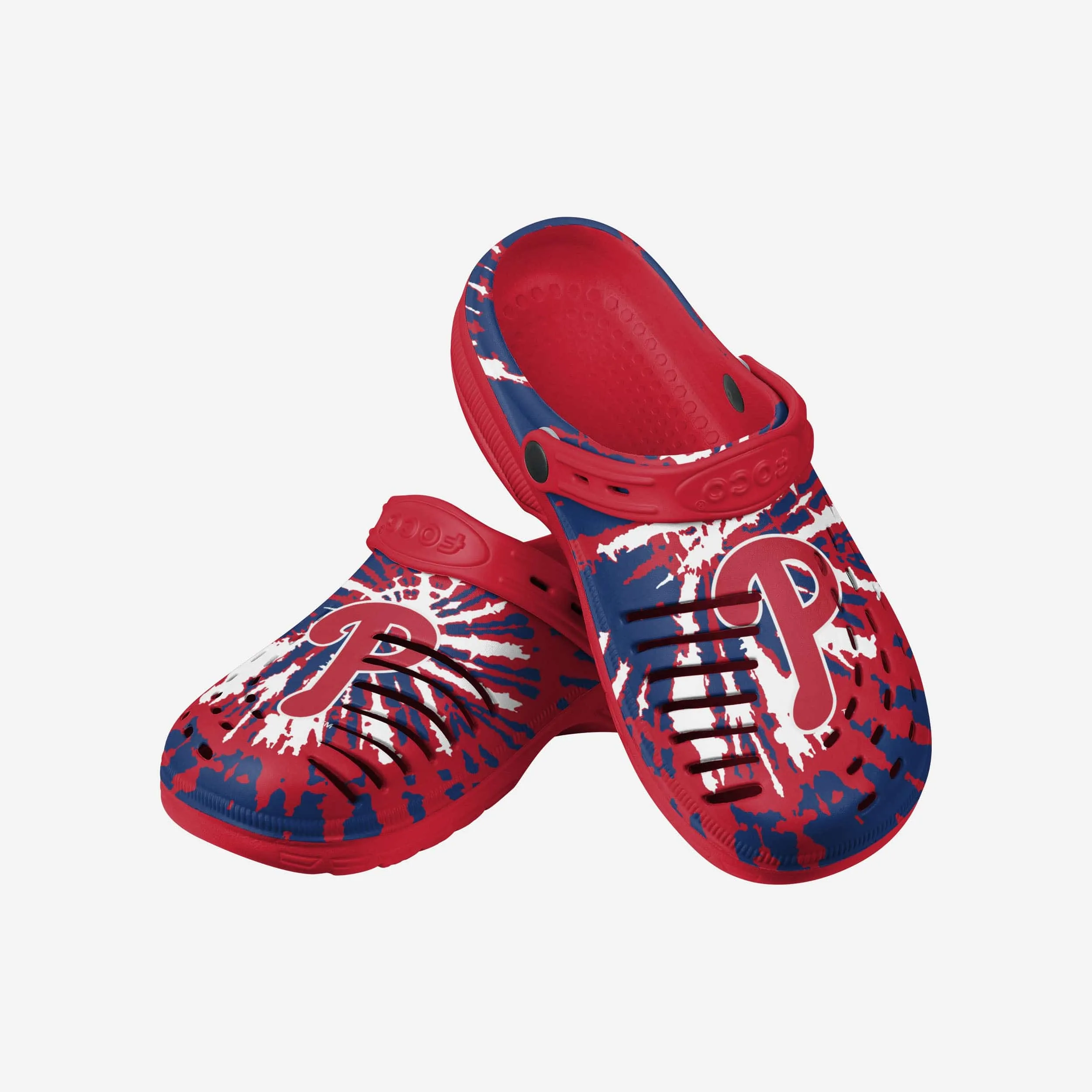 Philadelphia Phillies Tie-Dye Clog With Strap