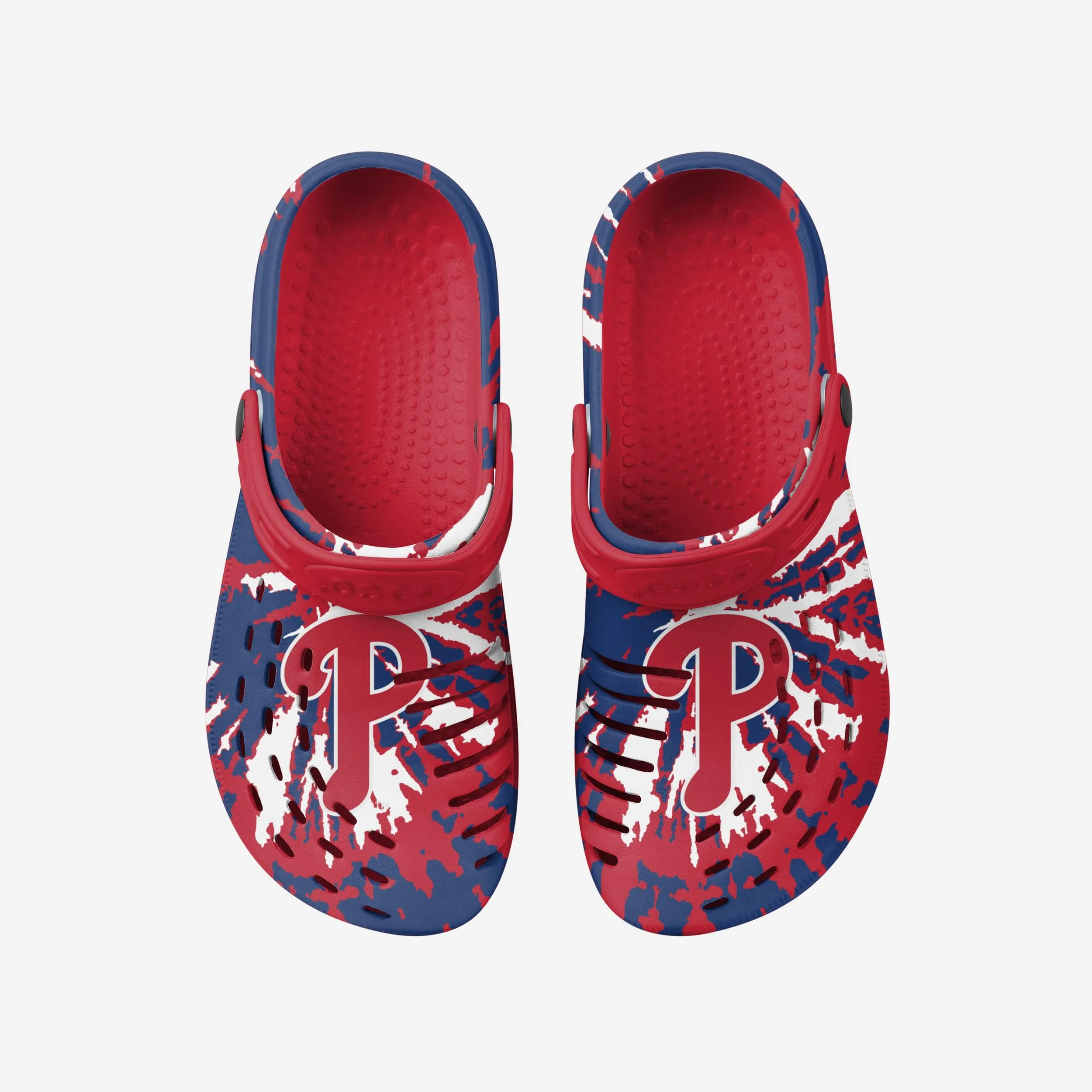 Philadelphia Phillies Tie-Dye Clog With Strap