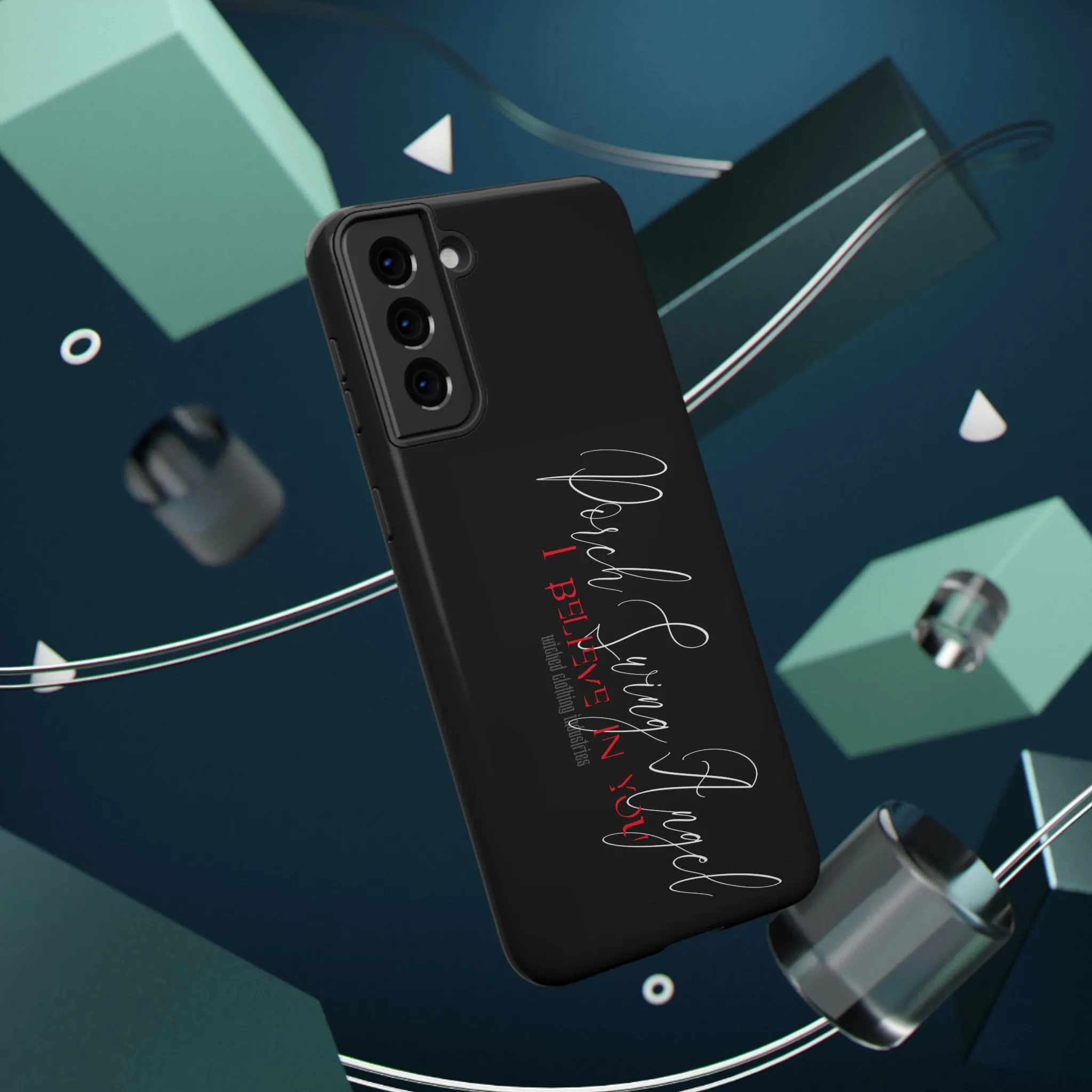 Porch Swing Angel 1 E.L. / Black/ Impact-Resistant Cases
