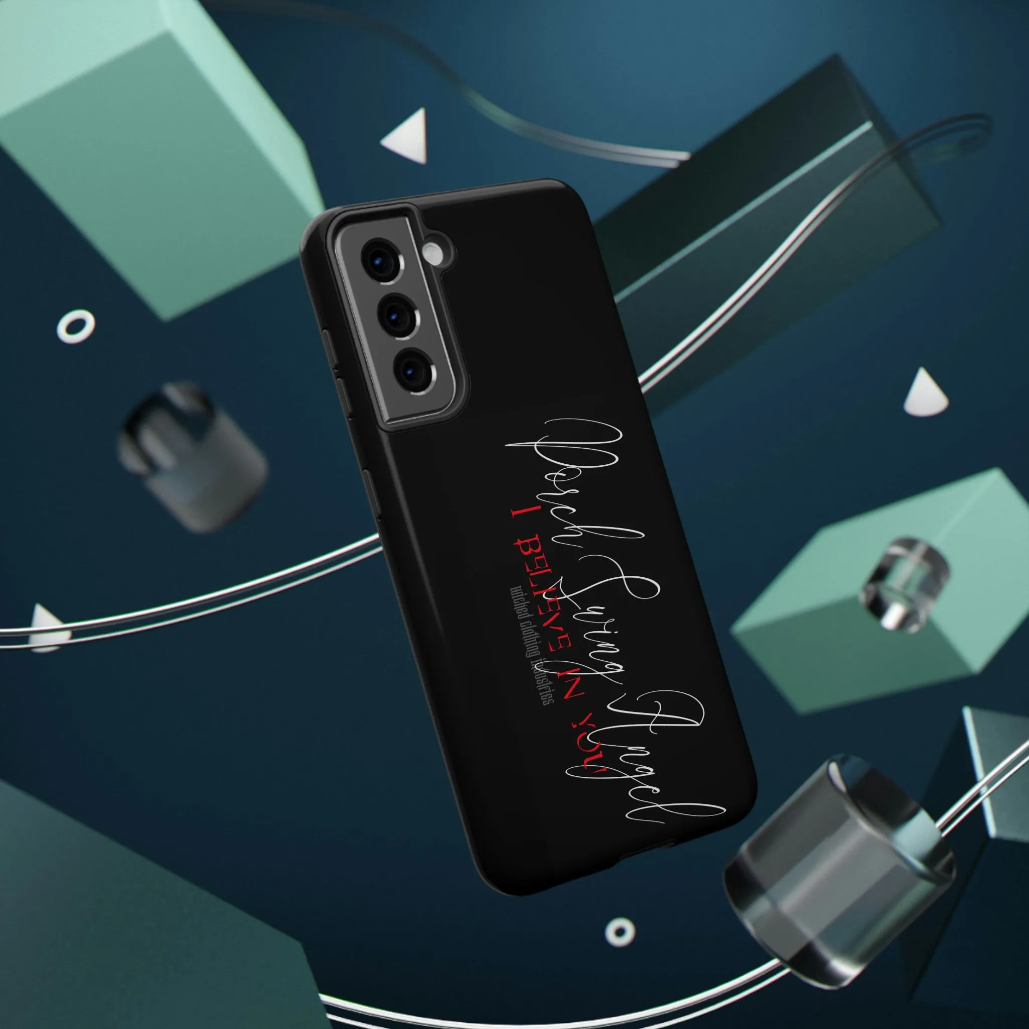 Porch Swing Angel 1 E.L. / Black/ Impact-Resistant Cases