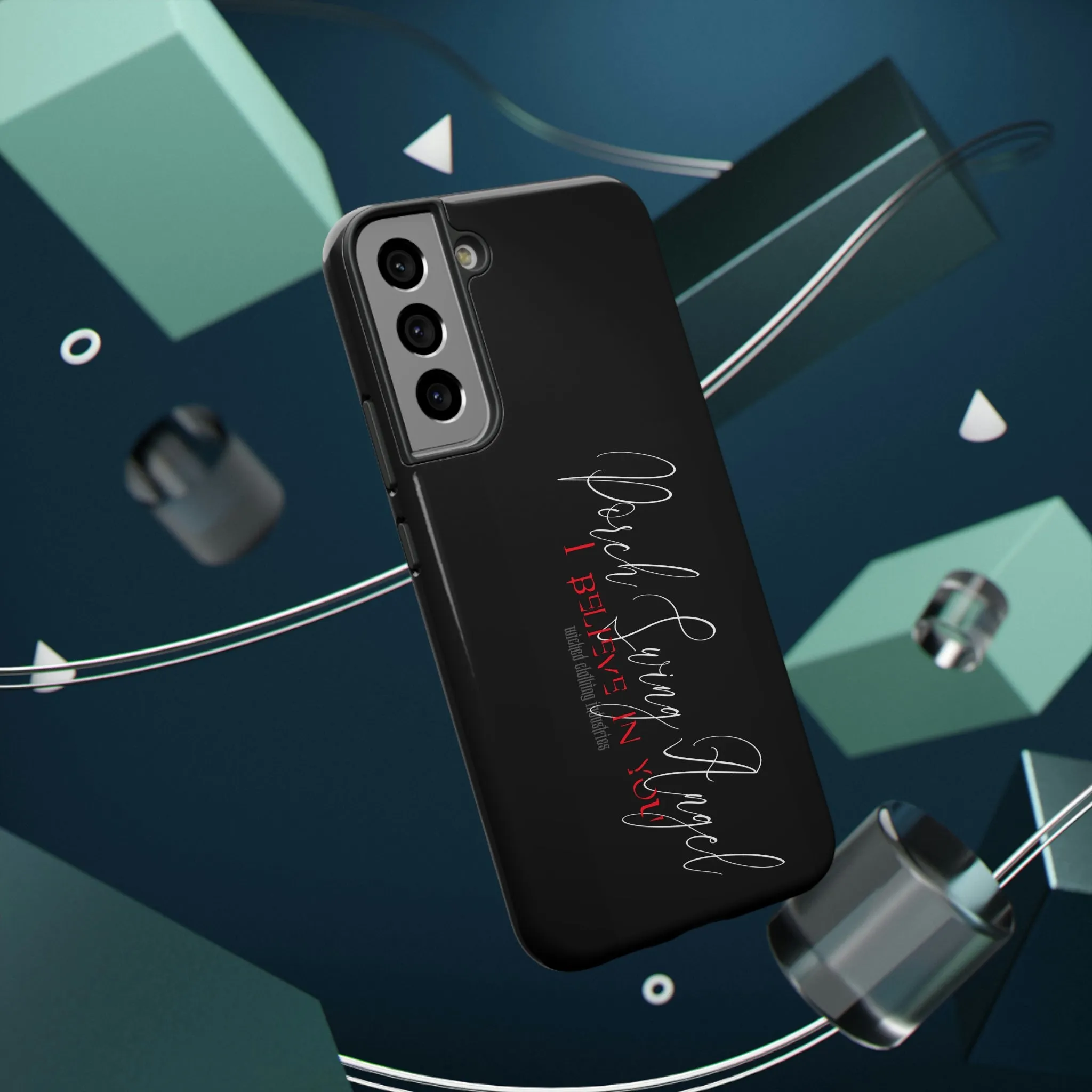 Porch Swing Angel 1 E.L. / Black/ Impact-Resistant Cases