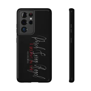 Porch Swing Angel 1 E.L. / Black/ Impact-Resistant Cases