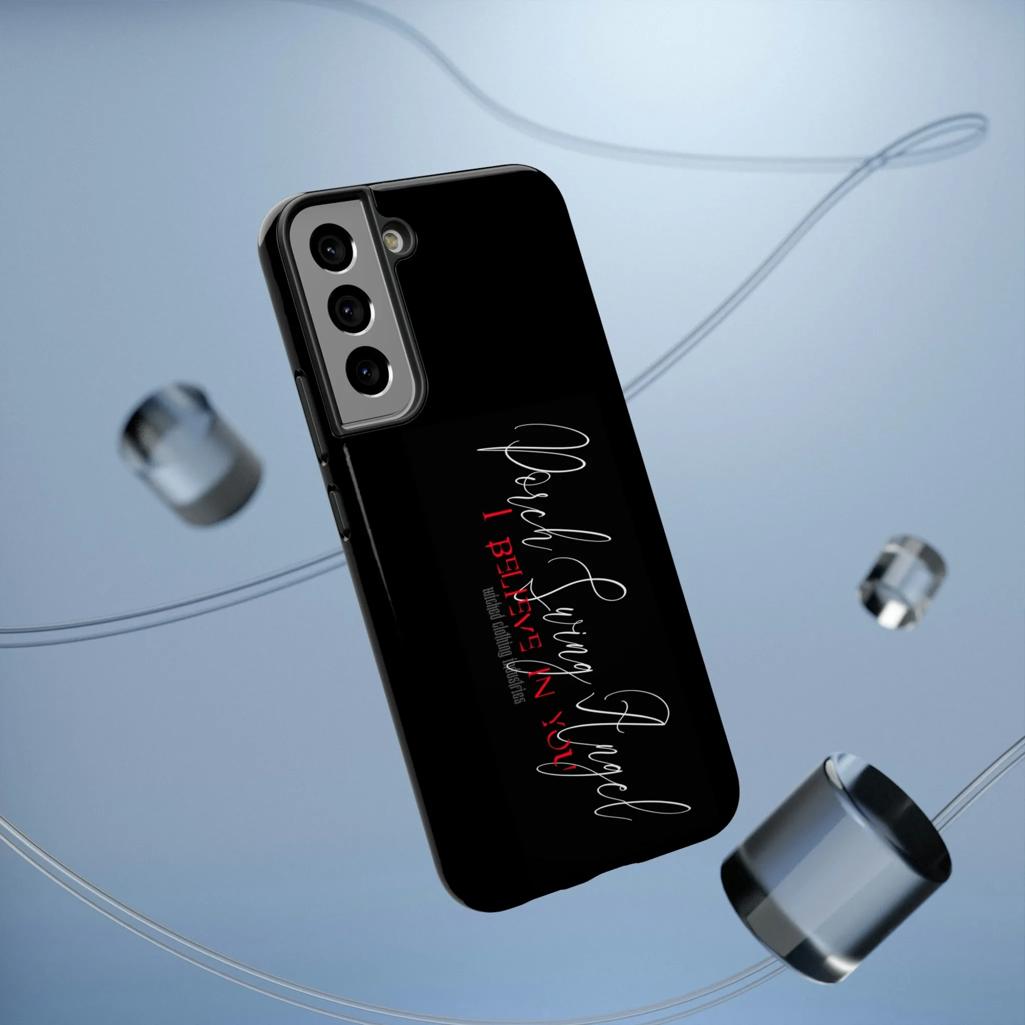 Porch Swing Angel 1 E.L. / Black/ Impact-Resistant Cases