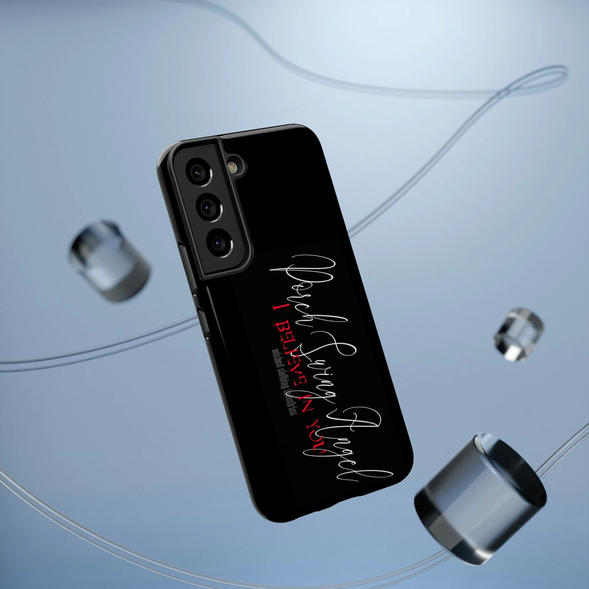 Porch Swing Angel 1 E.L. / Black/ Impact-Resistant Cases