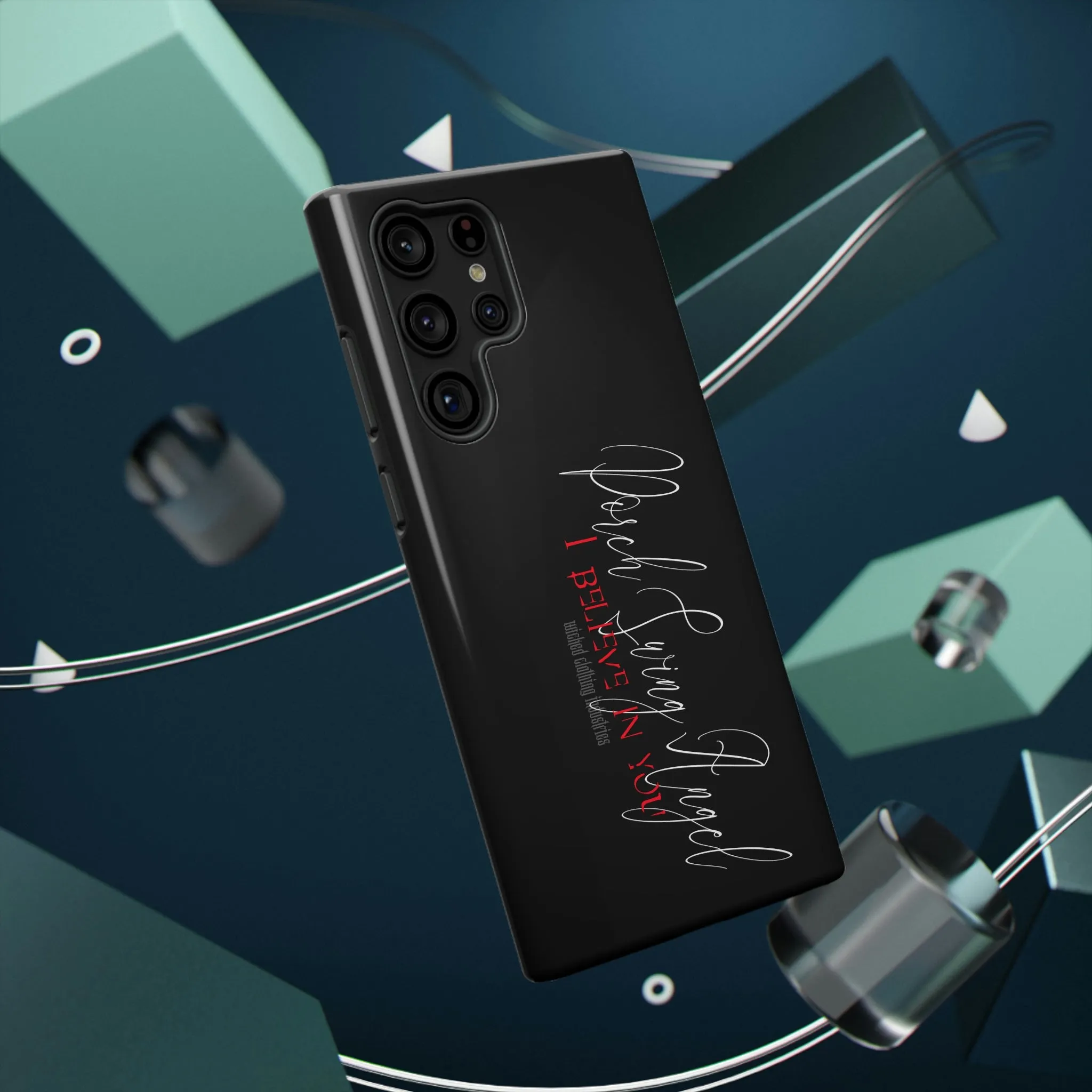 Porch Swing Angel 1 E.L. / Black/ Impact-Resistant Cases