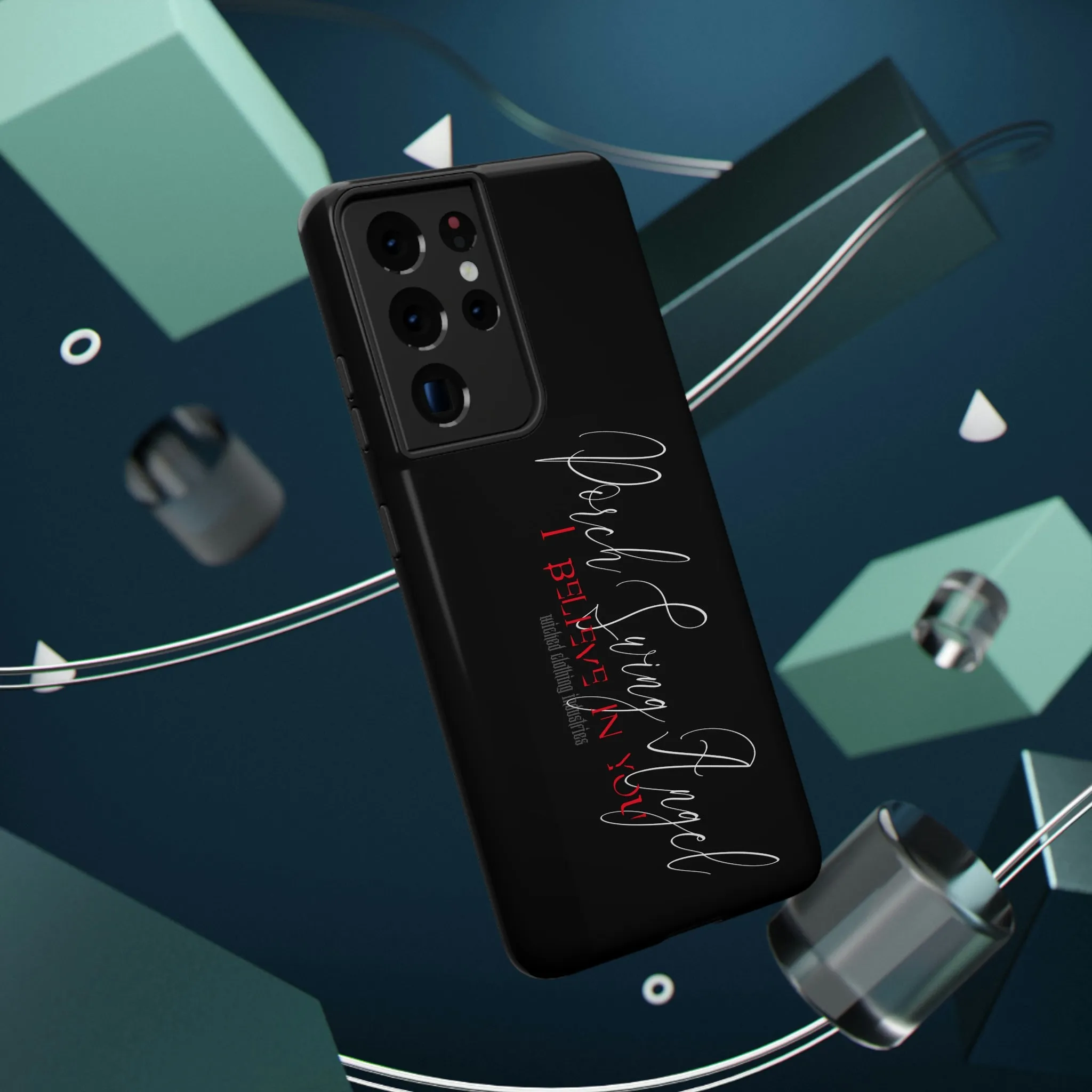 Porch Swing Angel 1 E.L. / Black/ Impact-Resistant Cases