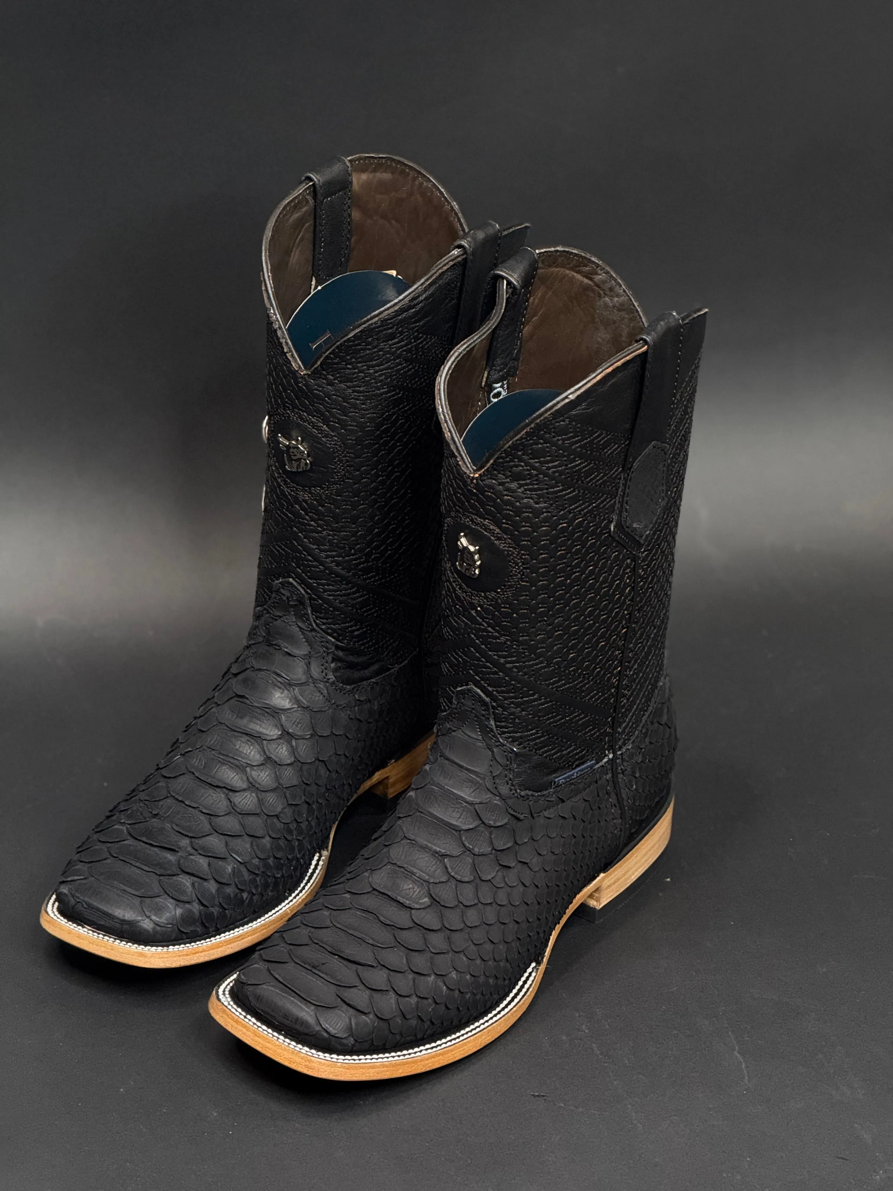 ROCKEM MENS PITÓN EXT NEGRO MATTE BOOT